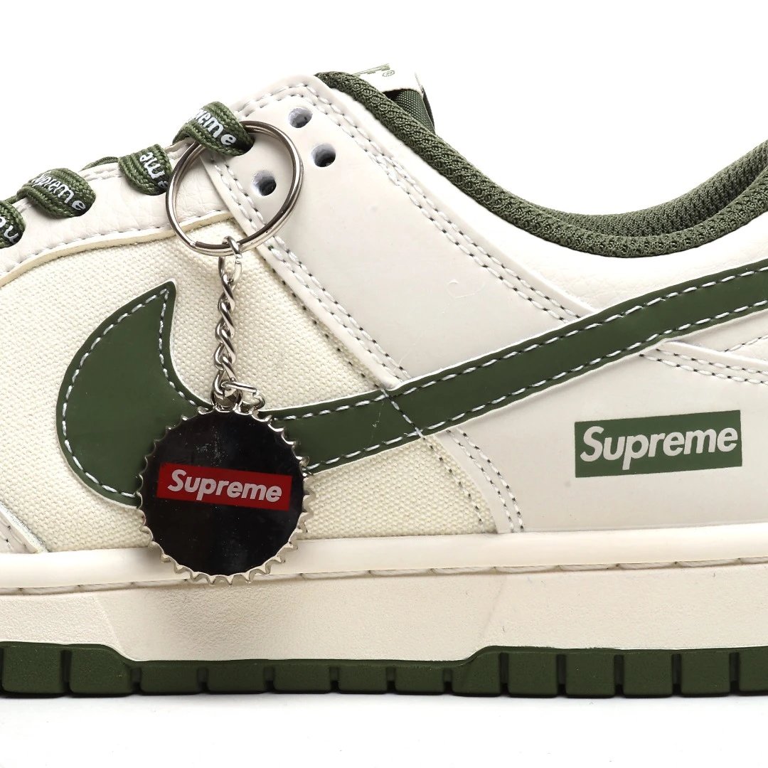 Canvas Skate Sneakers Olive - Gallery Image 8 - Detailed View