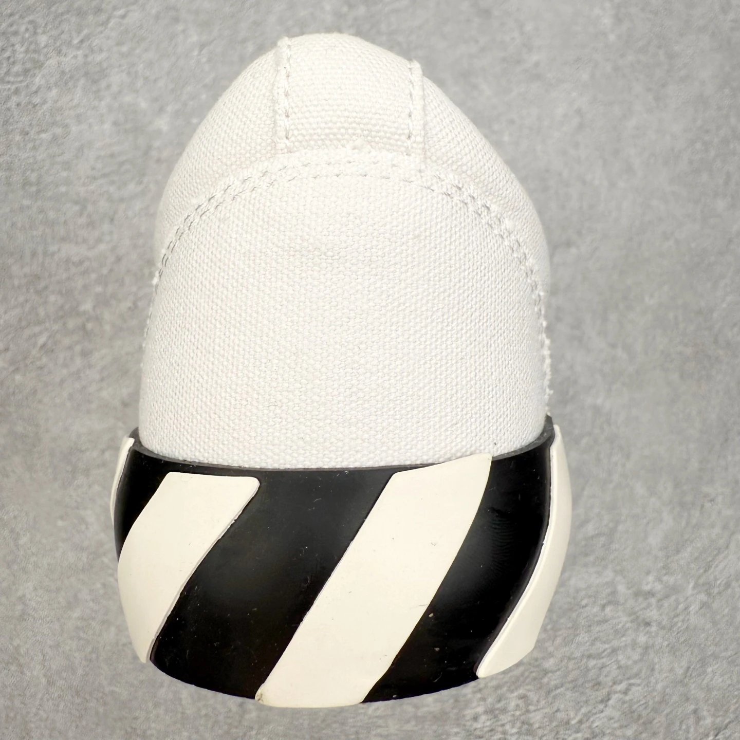 Low Top Canvas Skate Sneakers Anti-Slip Durable Ivory Purple - Gallery Image 8 - Detailed View