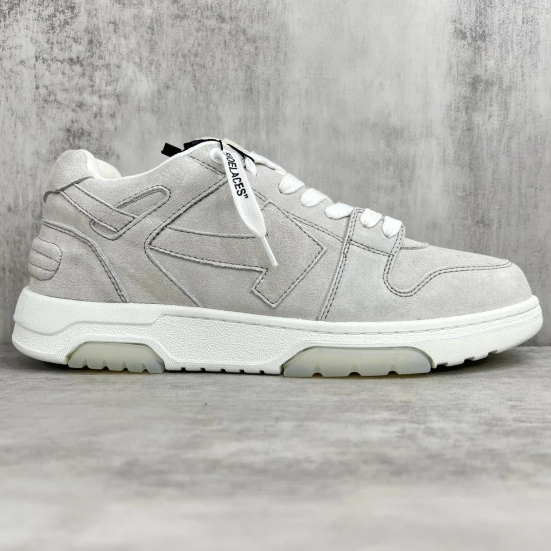 Retro Low Top Suede Sneakers Breathable Dove Grey - Gallery Image 6 - Detailed View