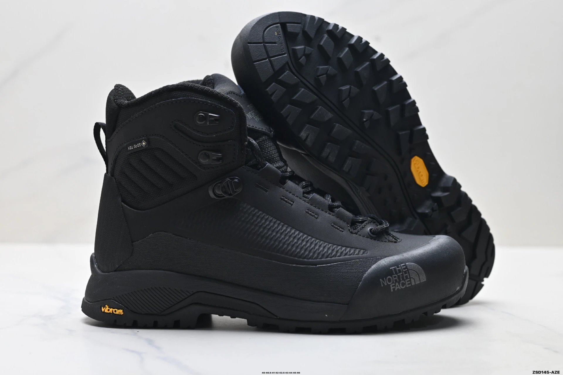 Waterproof Hiking Boots Black - Gallery Image 6 - Detailed View