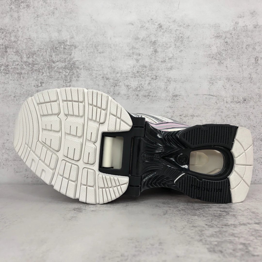 Retro Mesh X-Pander Dad Sneakers White Rose Pink - Gallery Image 8 - Detailed View