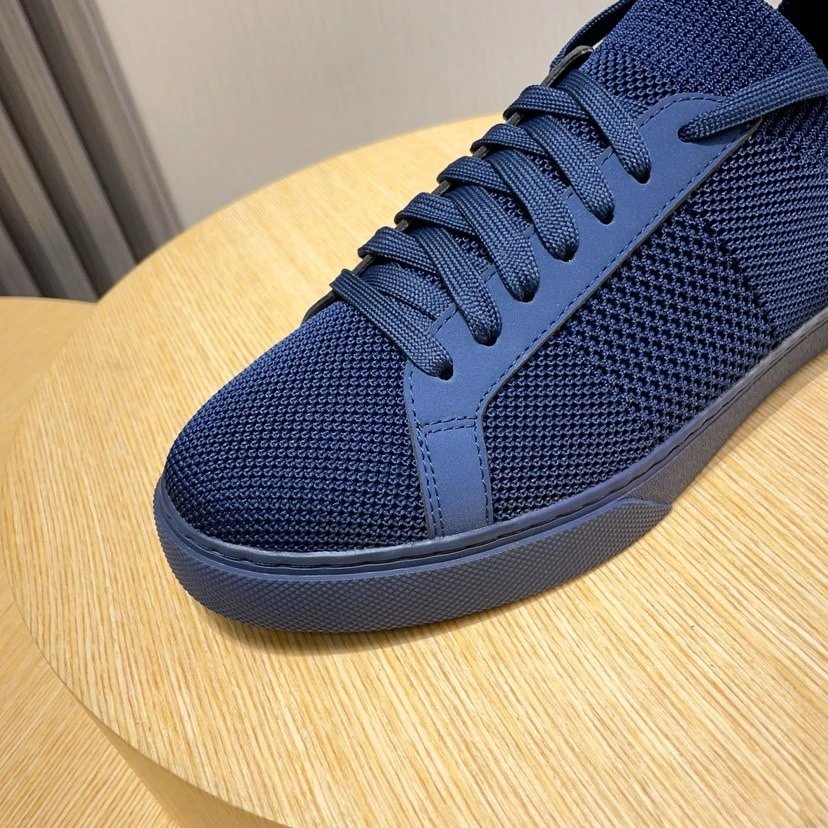 Lacoste Classic Blue Sneakers - Gallery Image 7 - Detailed View