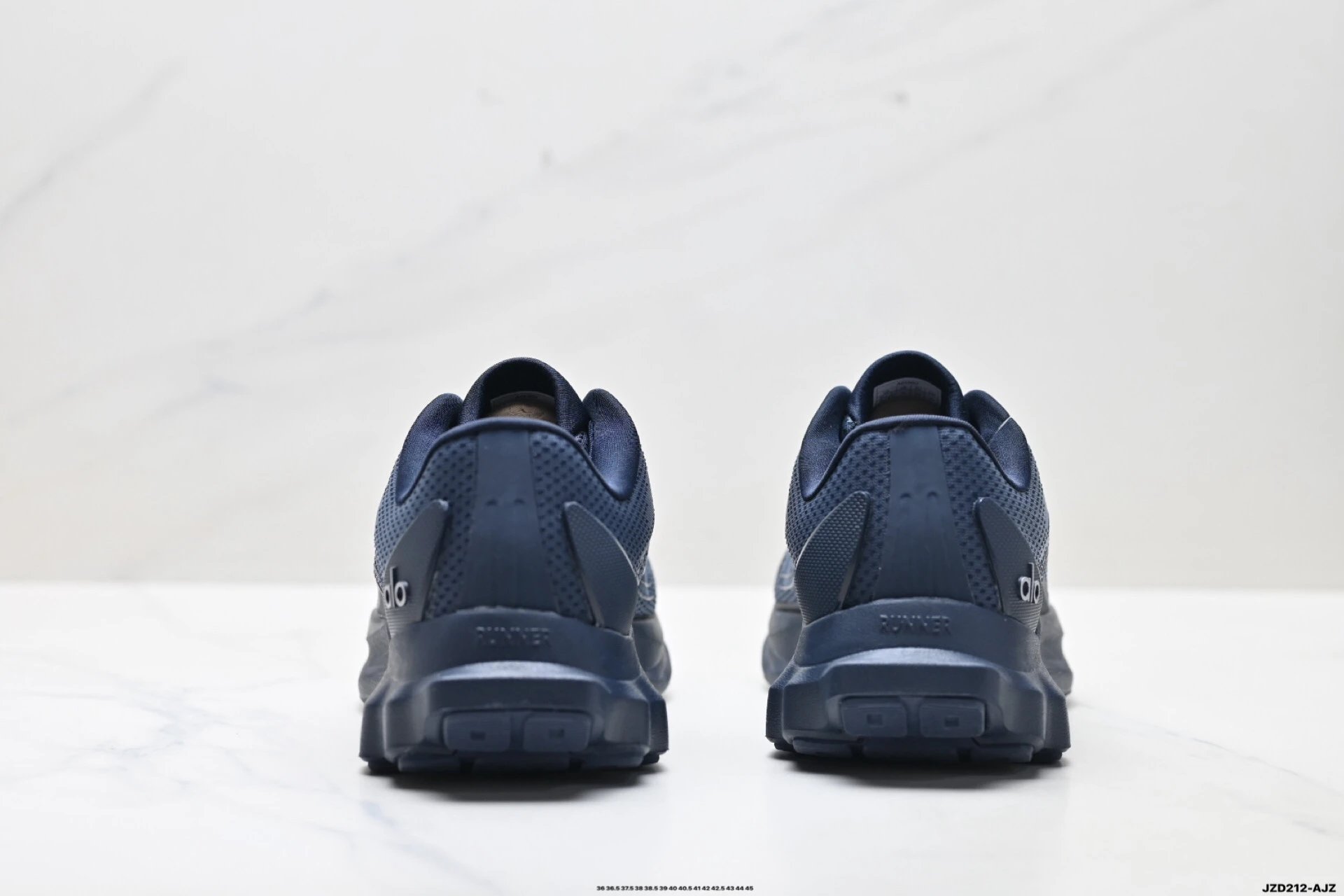 Alo Yoga Alo Runner Sneakers Navy - Gallery Image 6 - Detailed View