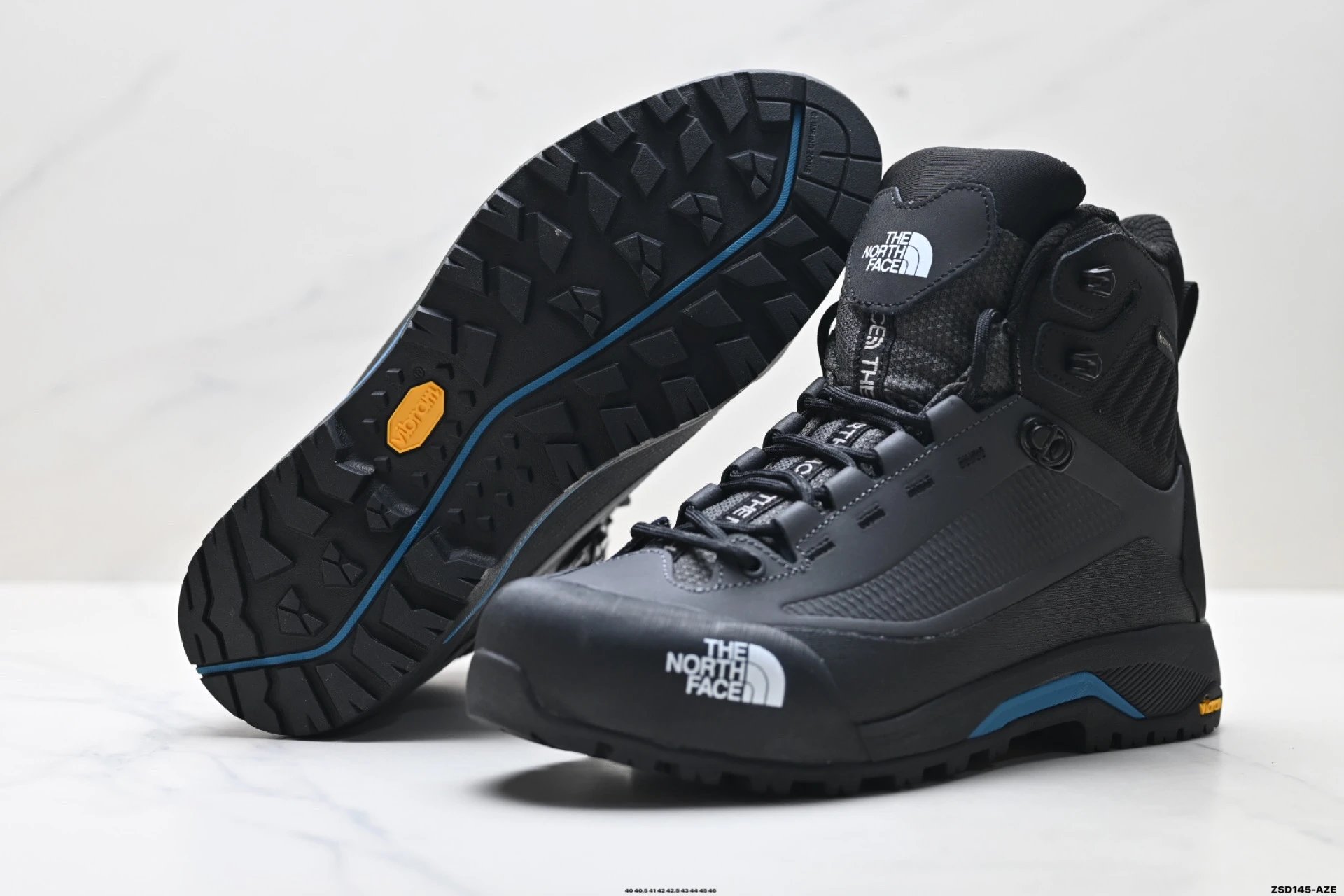 Waterproof Hiking Boots Black - Gallery Image 2 - Detailed View