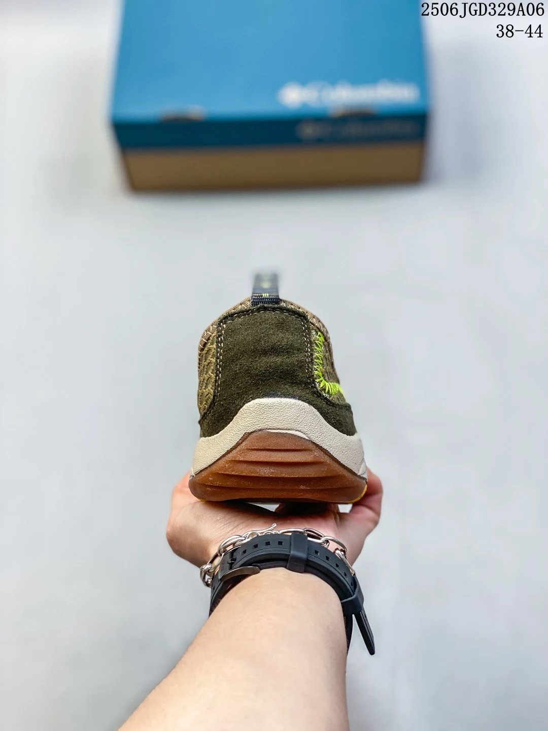 Drainmaker Mesh Hiking Slip-On Olive - Gallery Image 4 - Detailed View