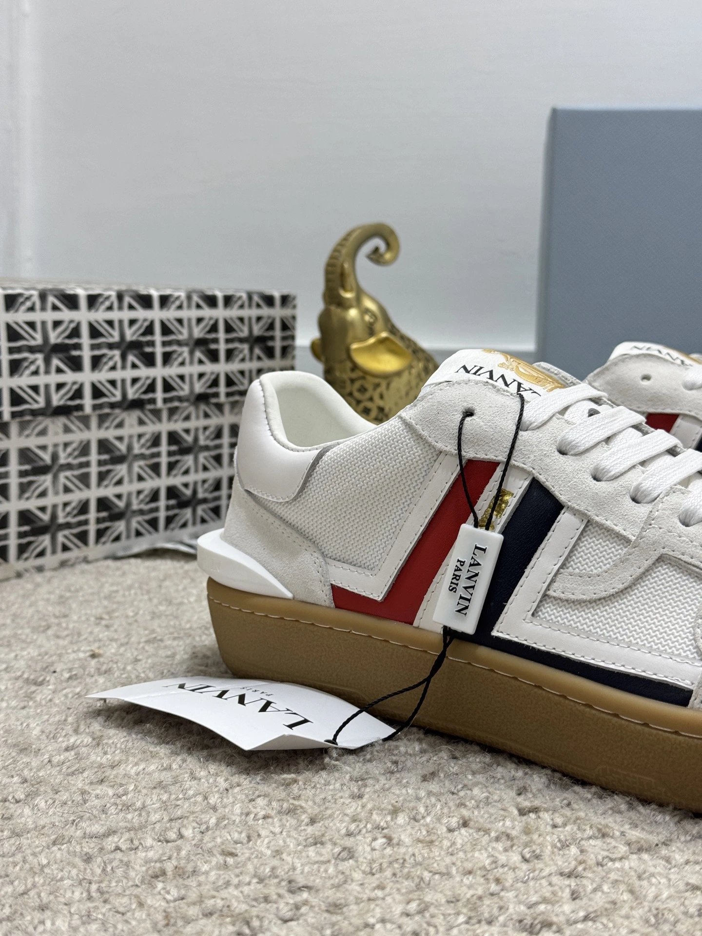 Lanvin Bumper Sneakers Multicolor - Gallery Image 4 - Detailed View