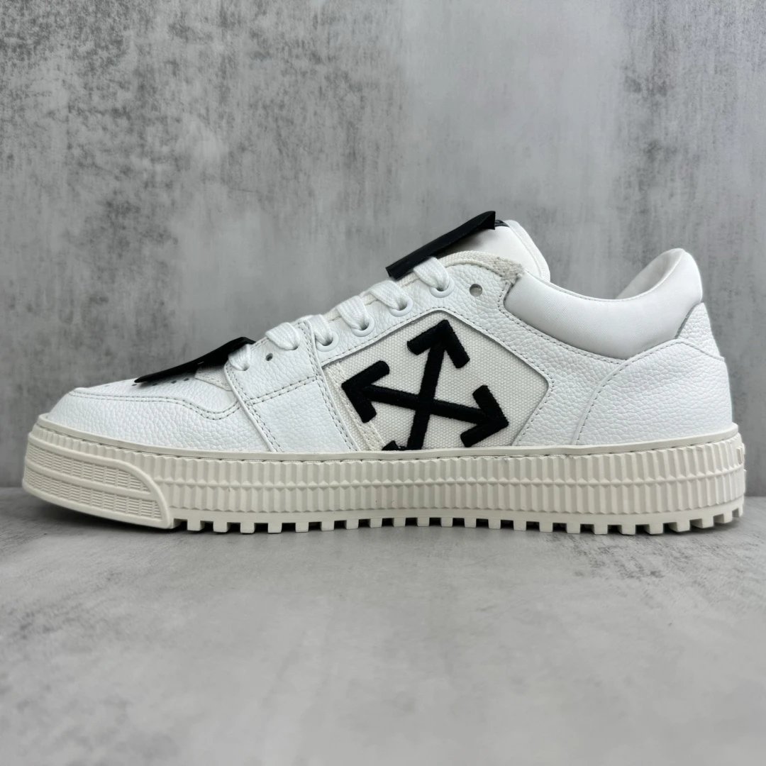 Low Vulcanized Canvas Sneakers Lambskin Lining Ivory - Gallery Image 7 - Detailed View