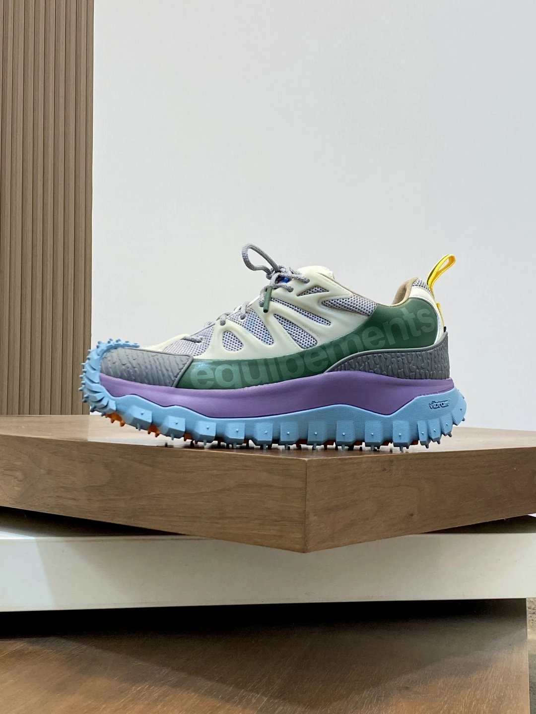 Moncler Trailgrip Amoeba Salehe Bembury Sneakers Green - High Quality Product Image - Cnfans