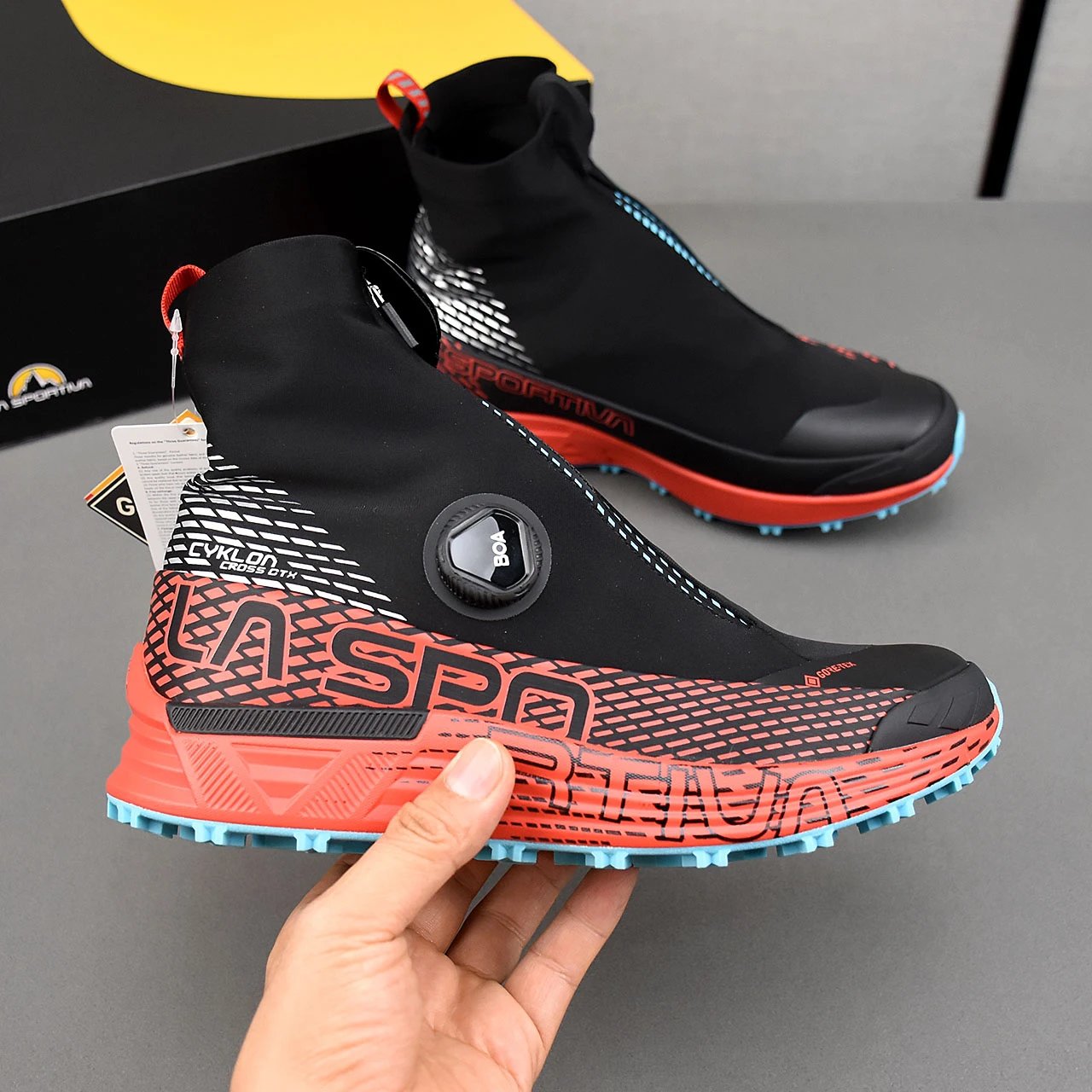 La Sportiva Equilibrium ST GTX Red - Gallery Image 6 - Detailed View