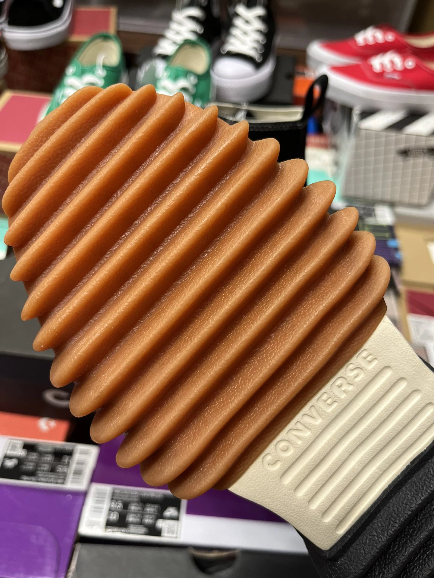 Run Star Motion High Top Chunky Sneakers Ebony Black - Gallery Image 9 - Detailed View