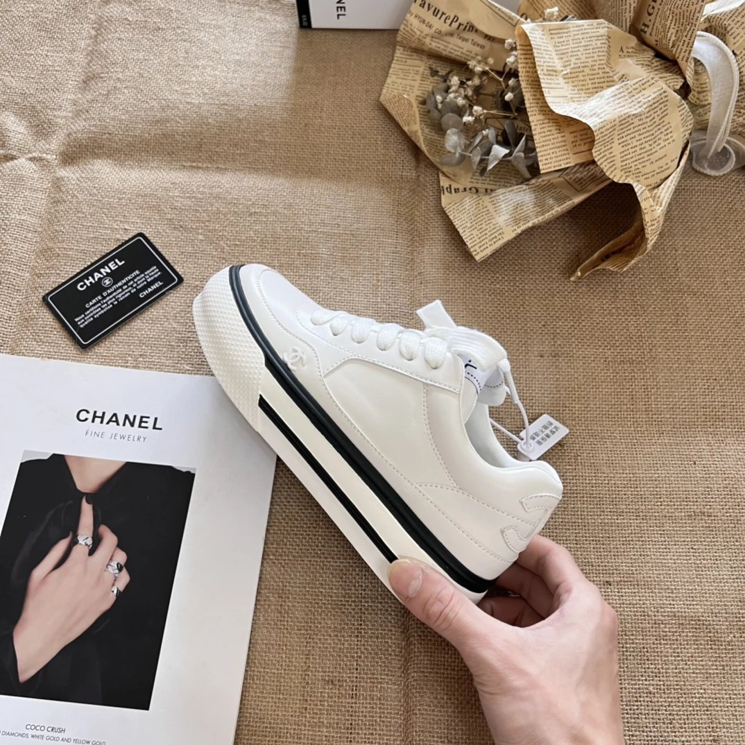 Chanel Panda Sneakers 2024 White - Gallery Image 2 - Detailed View