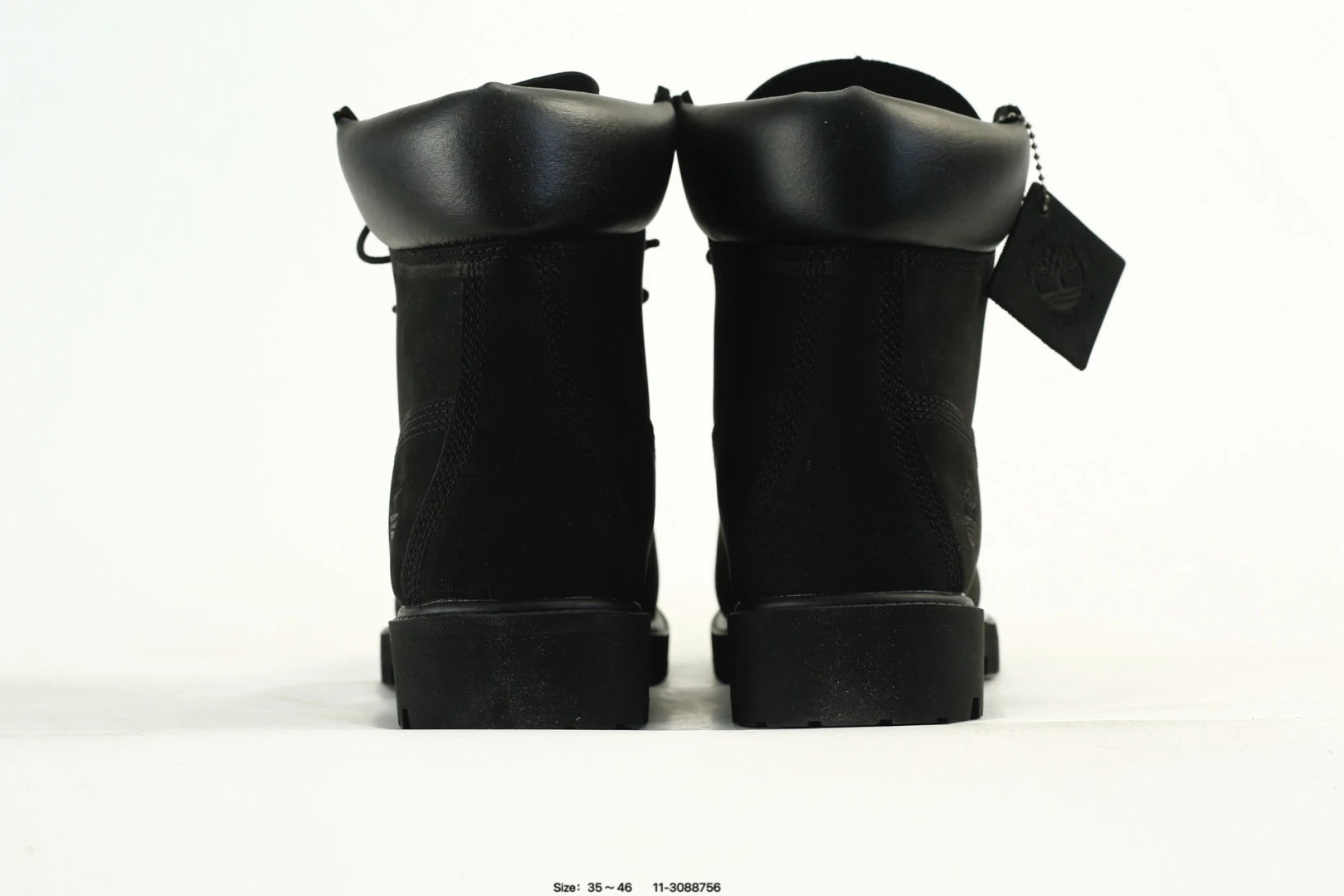 Outdoor High Boots Leather Black - Gallery Image 8 - Detailed View