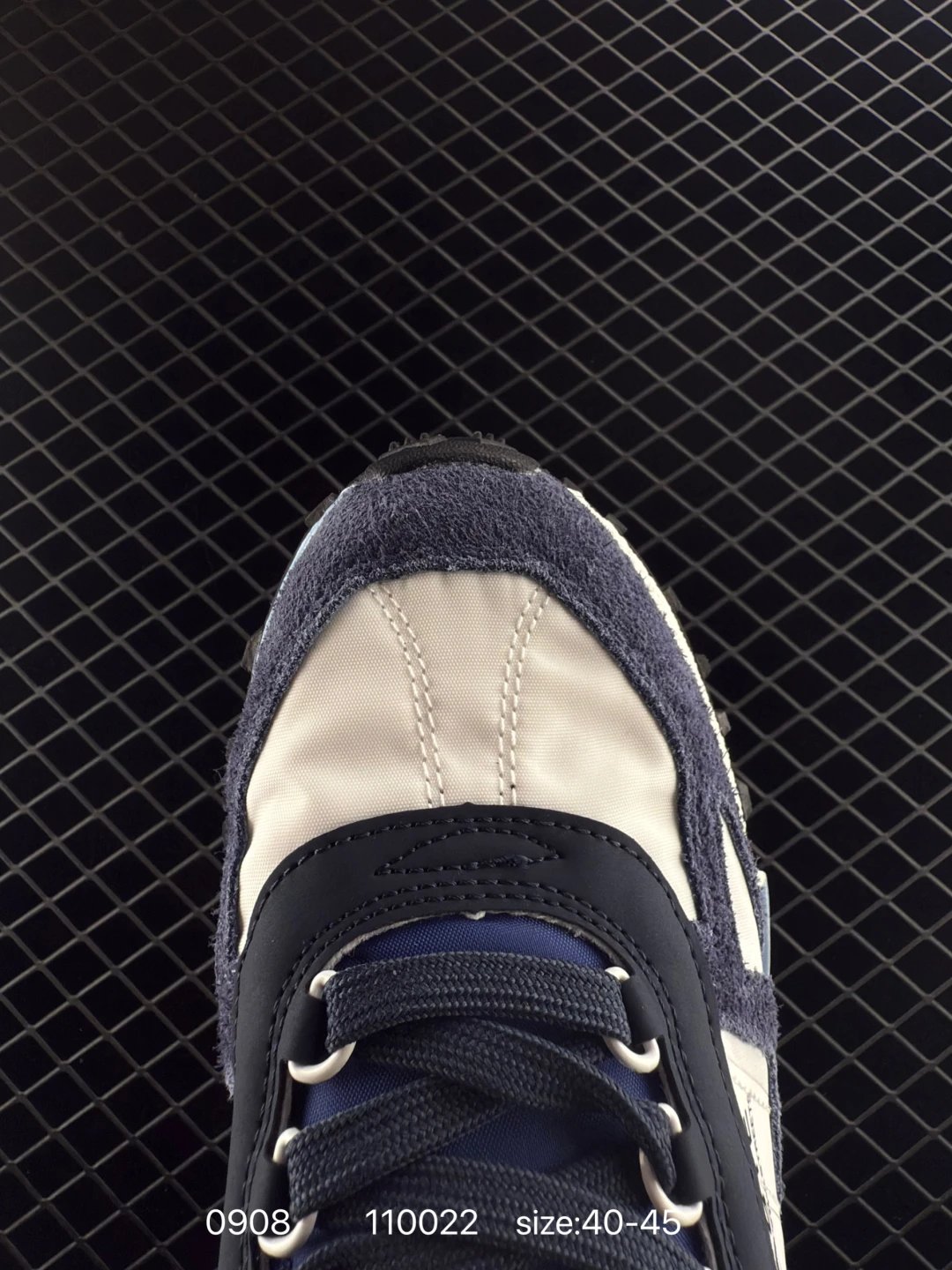 Lacoste Elite Active Sneakers Blue White Red - Gallery Image 9 - Detailed View