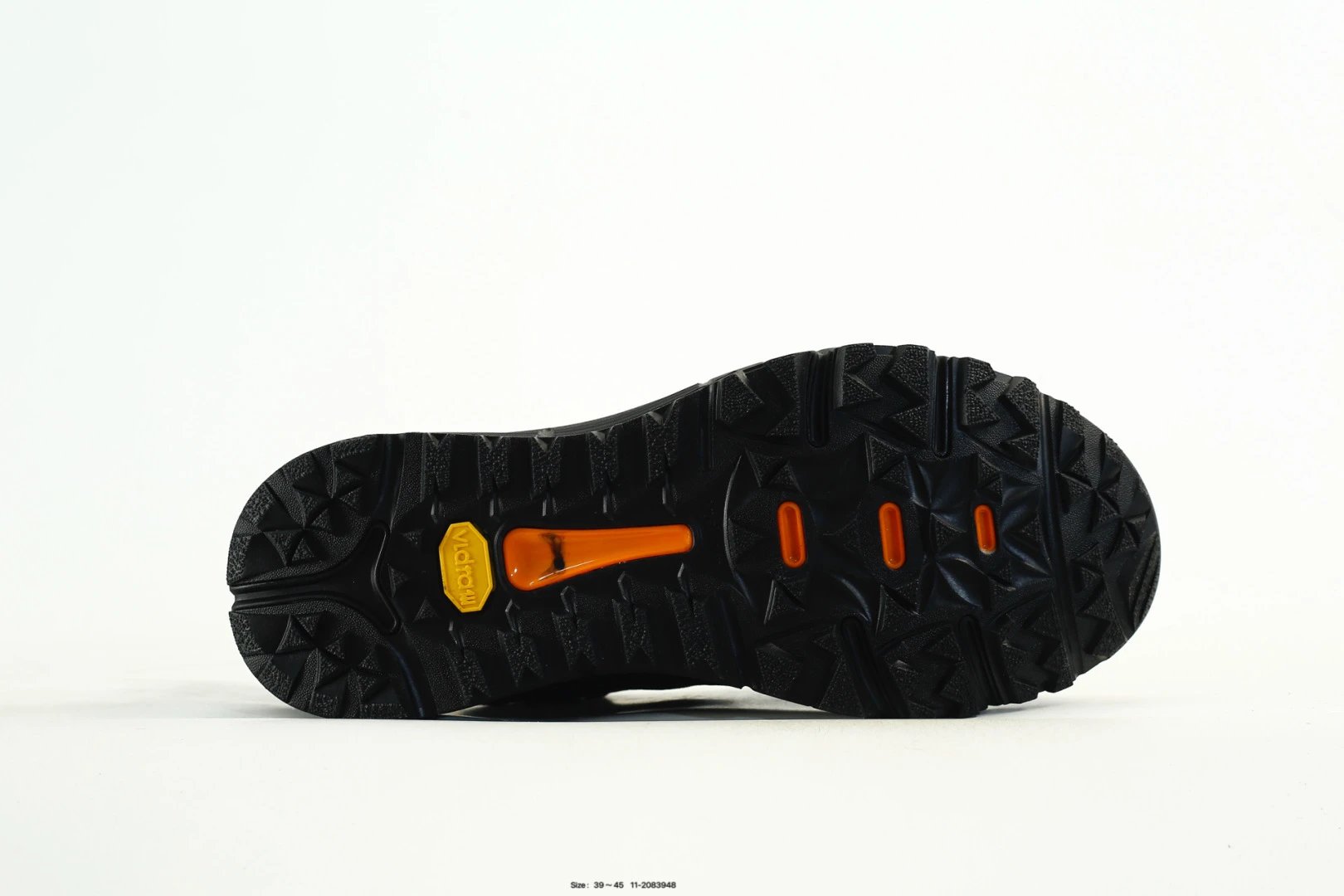 Trail Suede Hiking Sneakers Obsidian Black - Gallery Image 6 - Detailed View