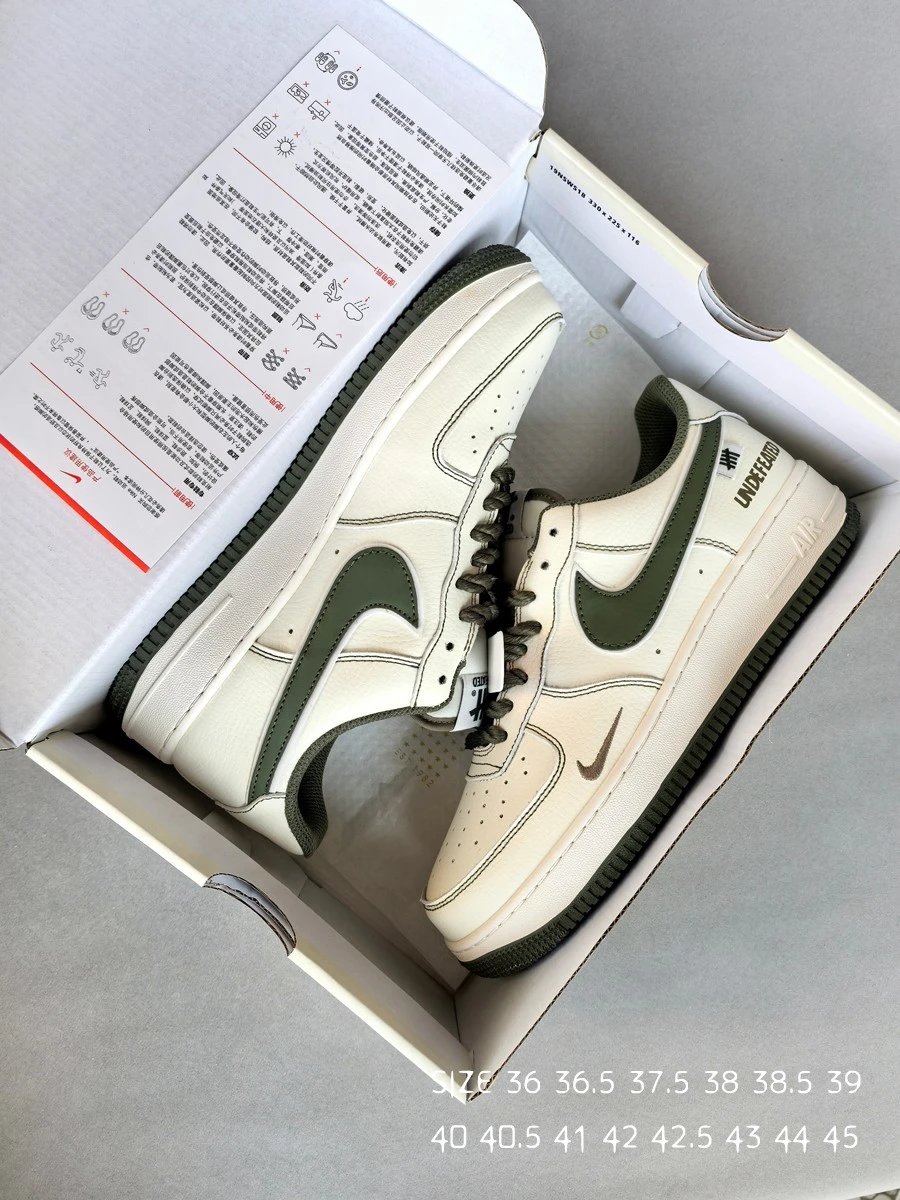 Rope Series Leather Air Force 1 Low Ivory Black - Gallery Image 9 - Detailed View