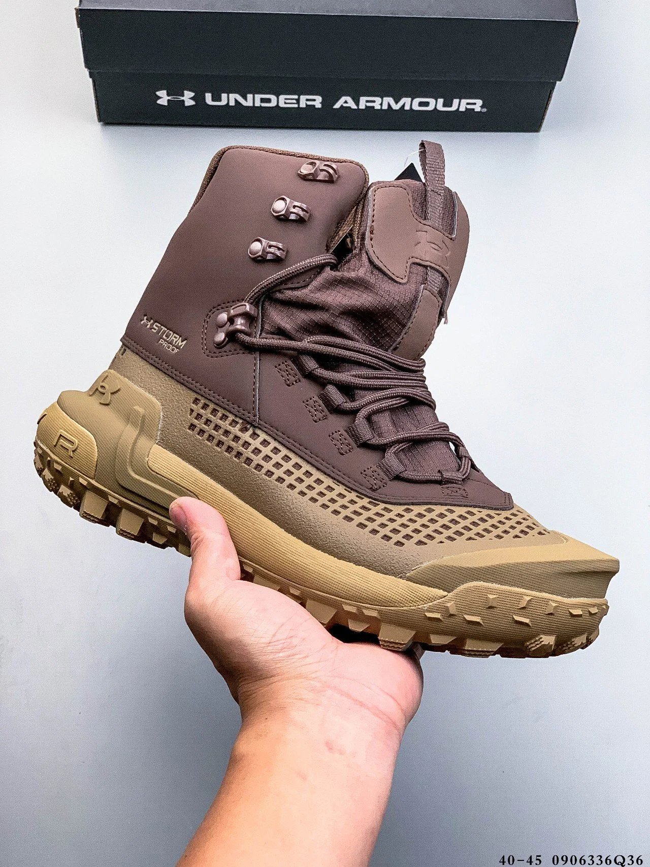 Raider Waterproof Hiking Boots Olive Green - Gallery Image 4 - Detailed View