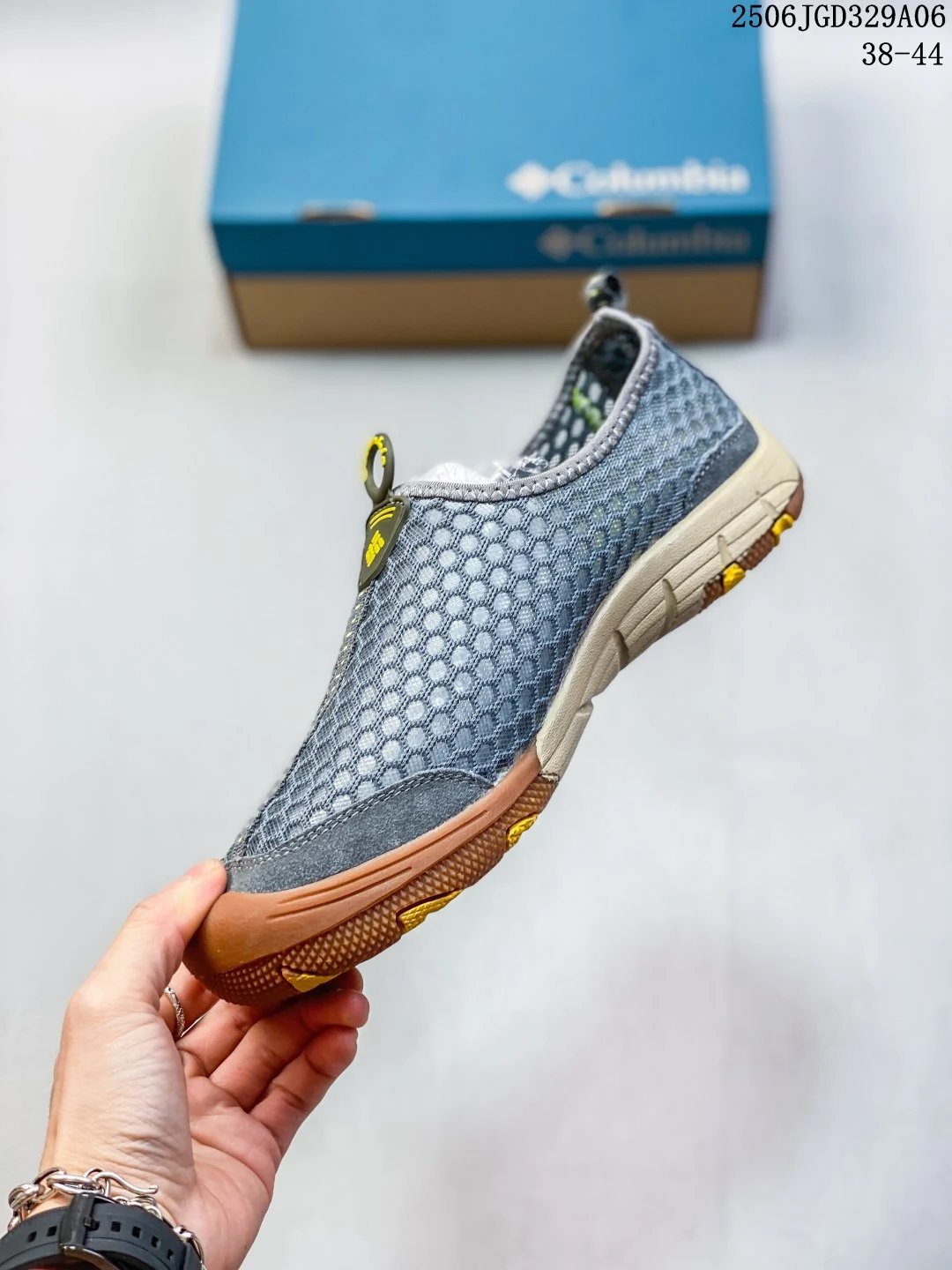 Drainmaker III Mesh Slip-On Hiking Shoes Iron Grey - Gallery Image 3 - Detailed View