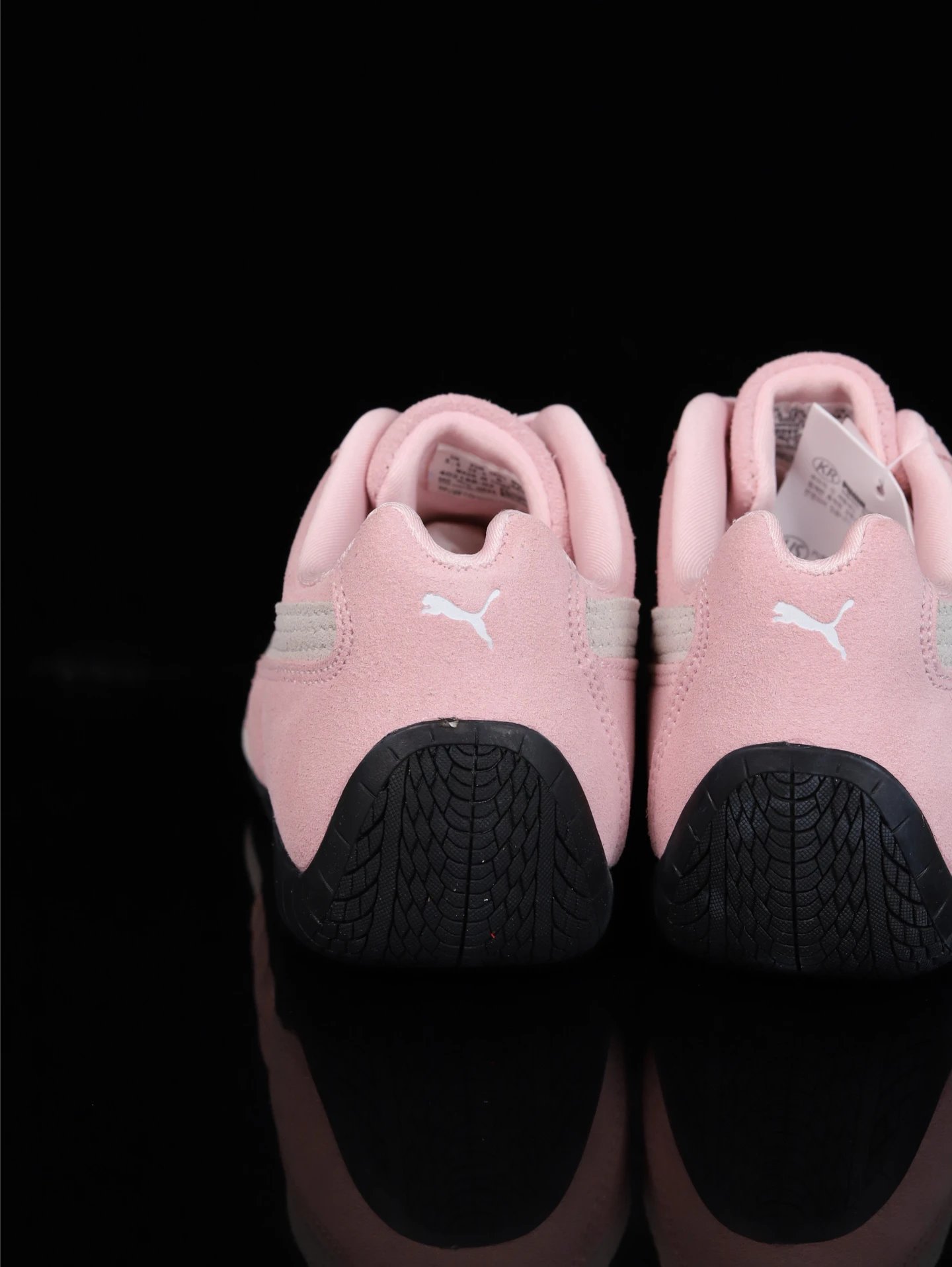 Puma Roma M Motorsport Sneakers Pink - Gallery Image 4 - Detailed View