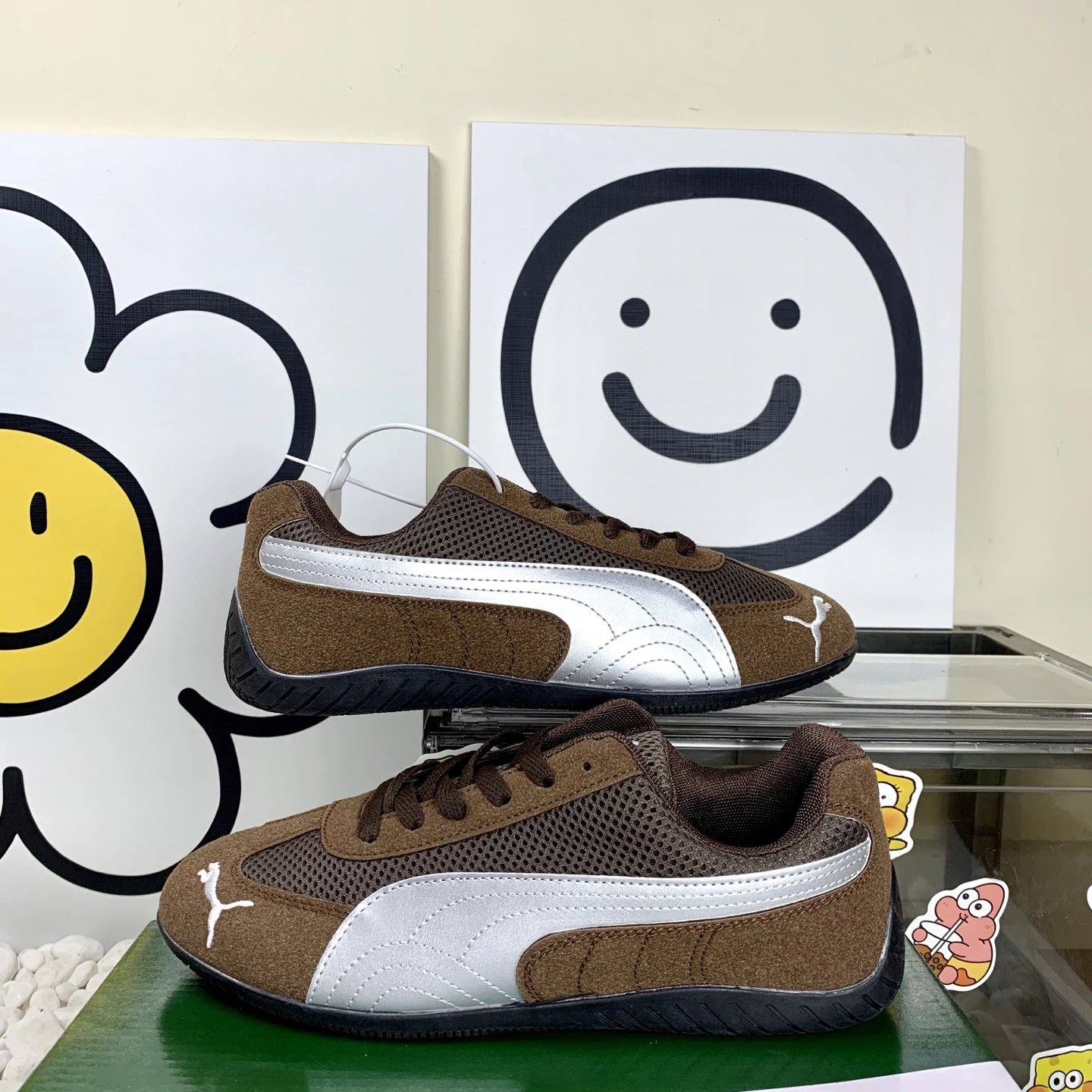 Puma Mesh Sneakers Brown - High Quality Product Image - Cnfans