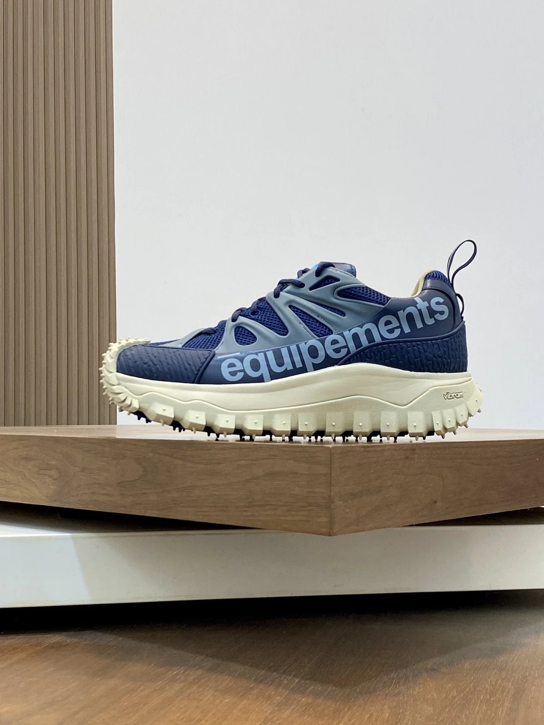 Moncler Trailgrip Amoeba Salehe Bembury Sneakers Blue - High Quality Product Image - Cnfans