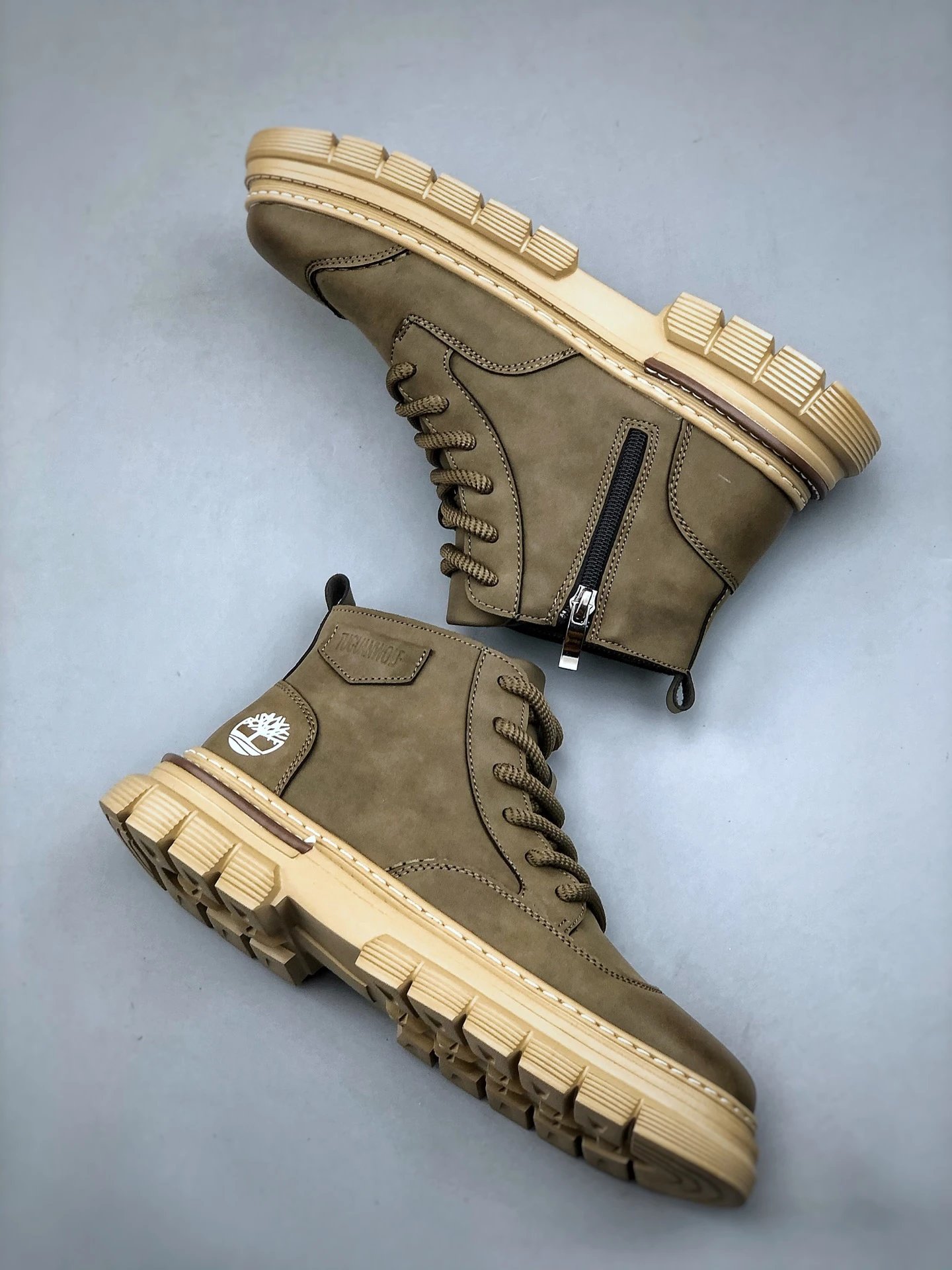 Premium Winter Work Boots Sandstone - Gallery Image 9 - Detailed View