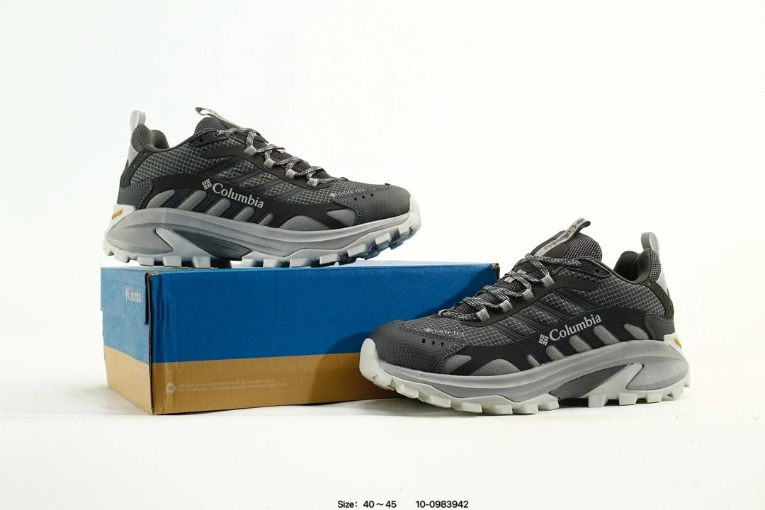 Outdoor Trail Hiking Sneakers Charcoal Grey - Gallery Image 9 - Detailed View