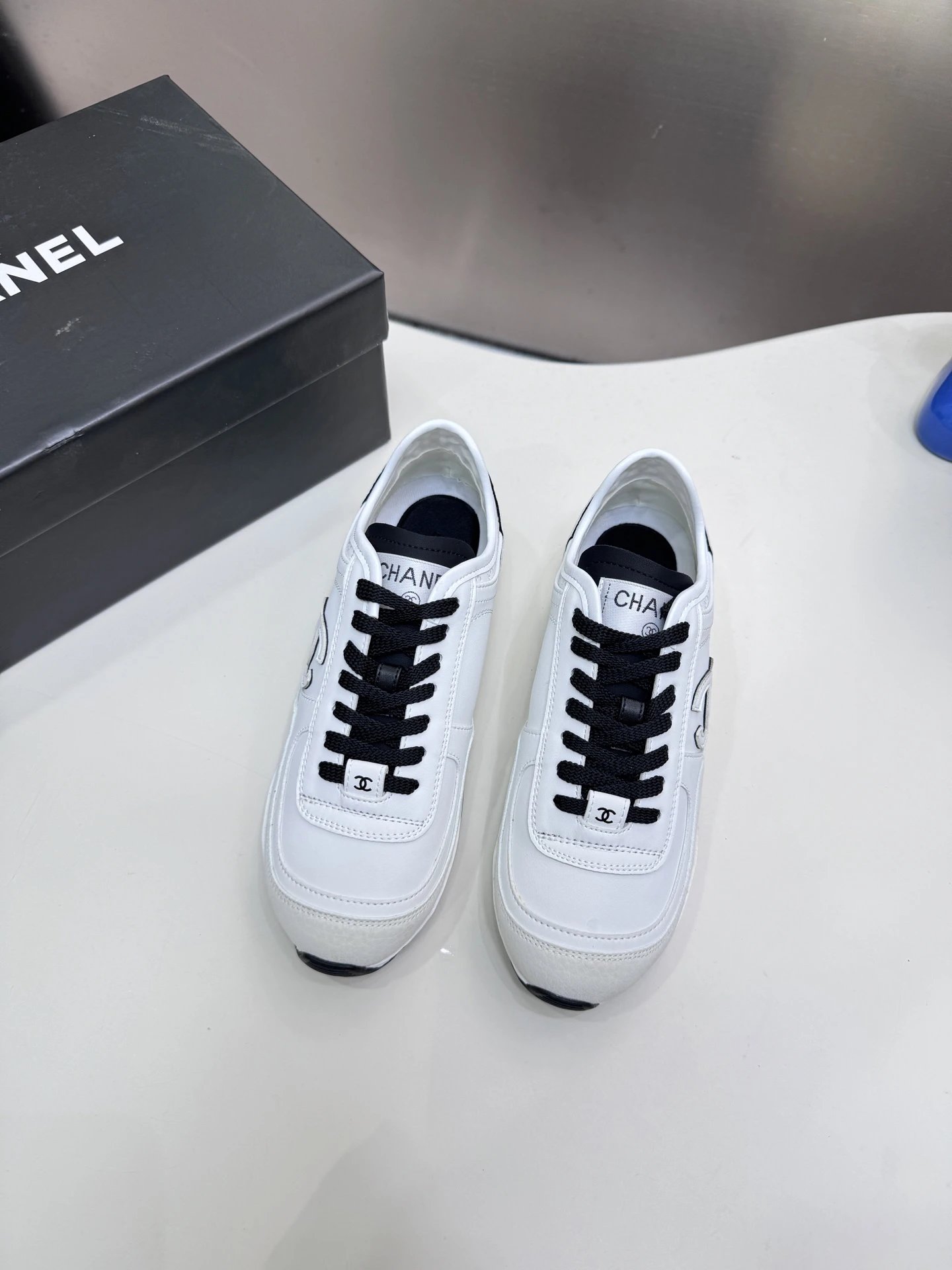 Chanel Panda Platform Sneakers Multicolor - Gallery Image 3 - Detailed View