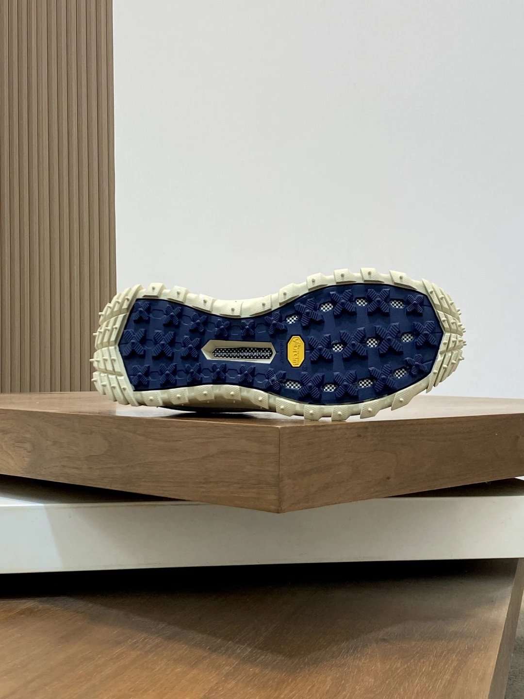 Moncler Trailgrip Amoeba Salehe Bembury Sneakers Blue - Gallery Image 9 - Detailed View