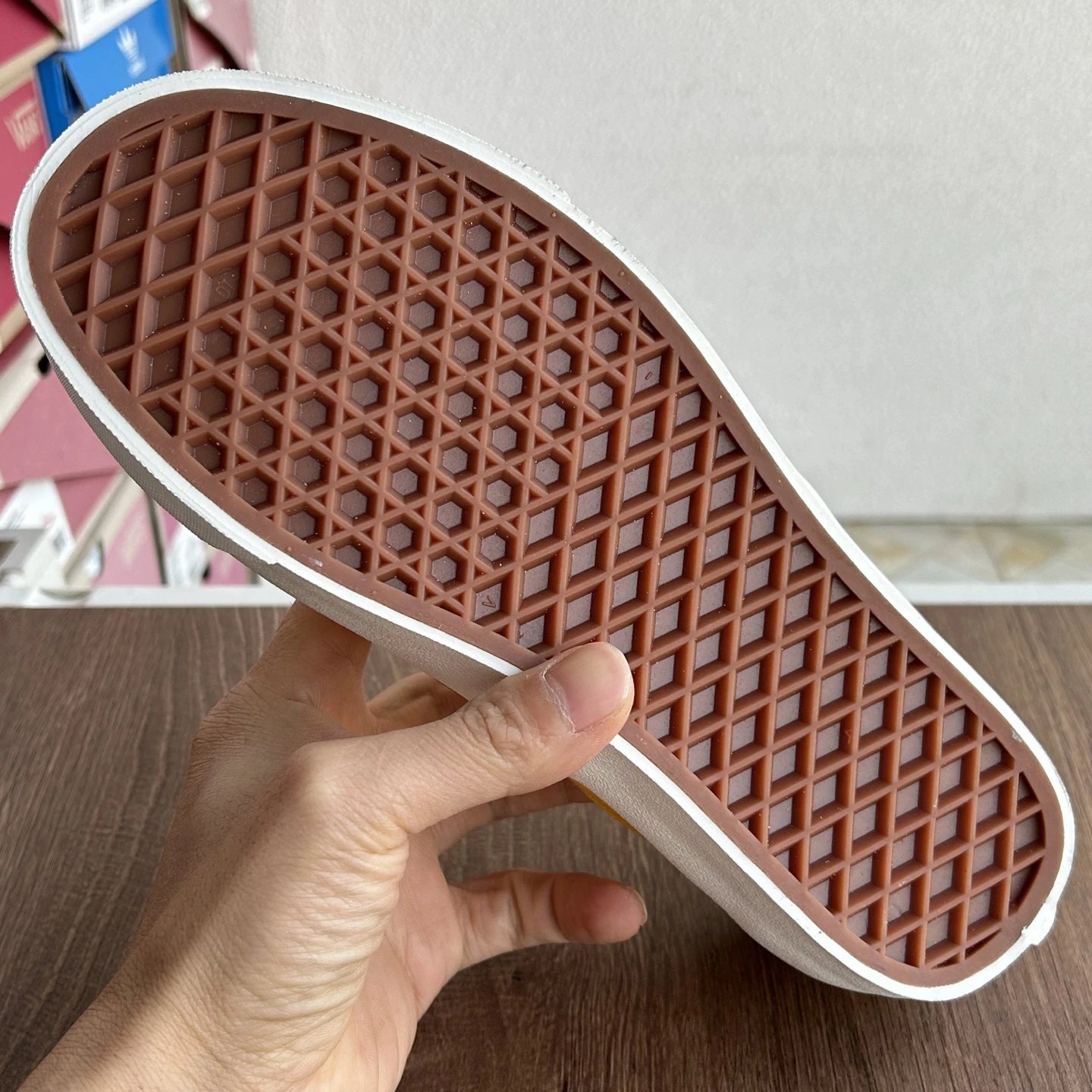 Authentic Canvas Low Skate Shoes Goldenrod - Gallery Image 8 - Detailed View