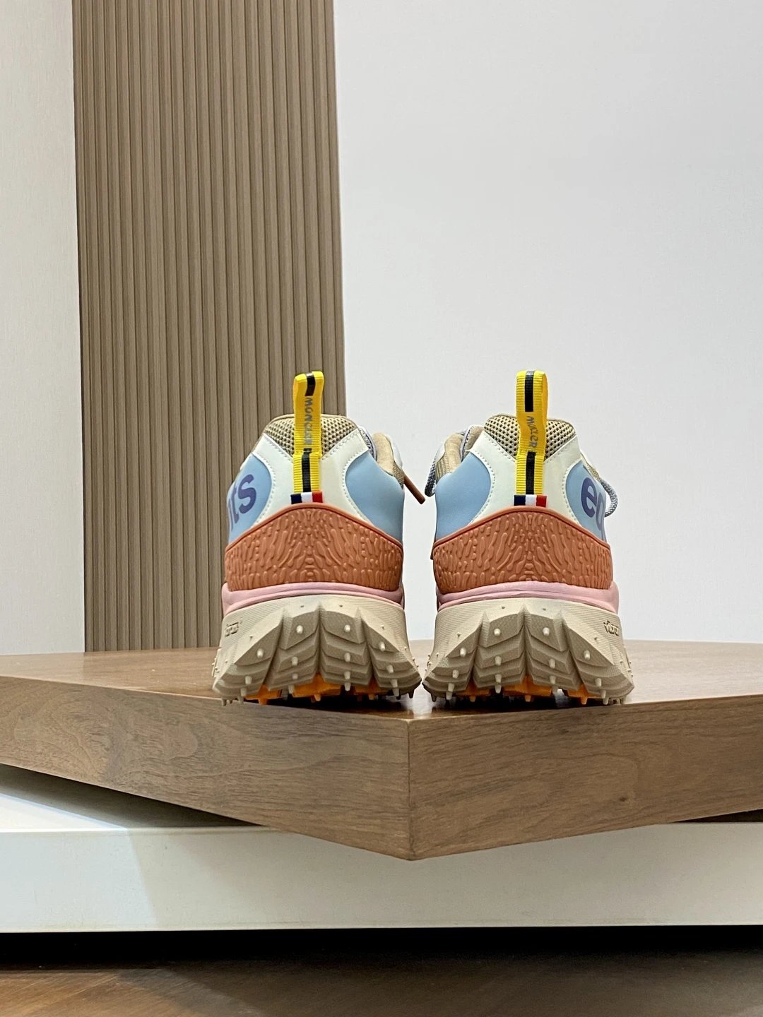 Moncler Trailgrip Amoeba Salehe Bembury Sneakers Brown - Gallery Image 8 - Detailed View