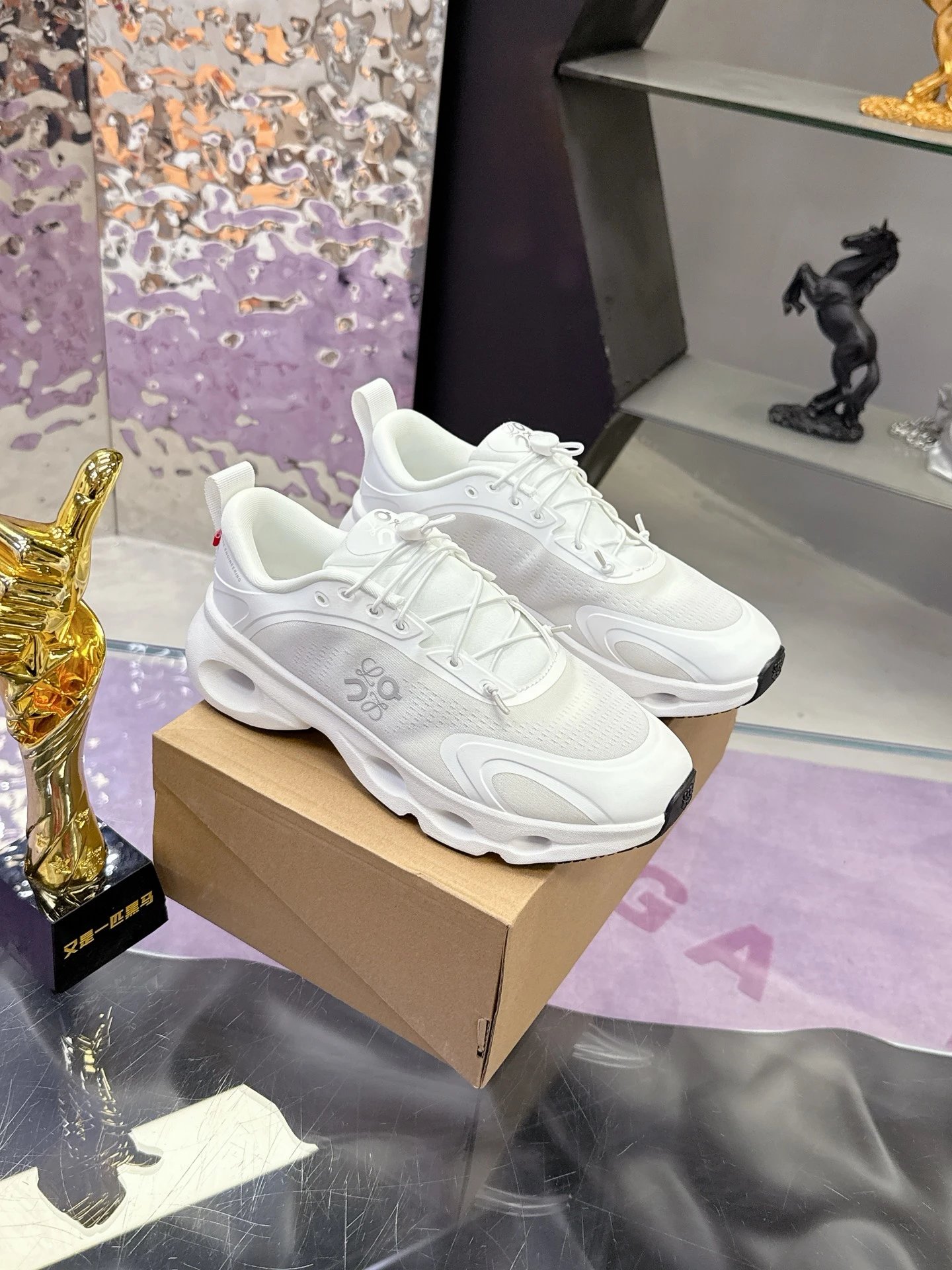Loewe x On 3.0 Cloudventure Sneakers White - High Quality Product Image - Cnfans
