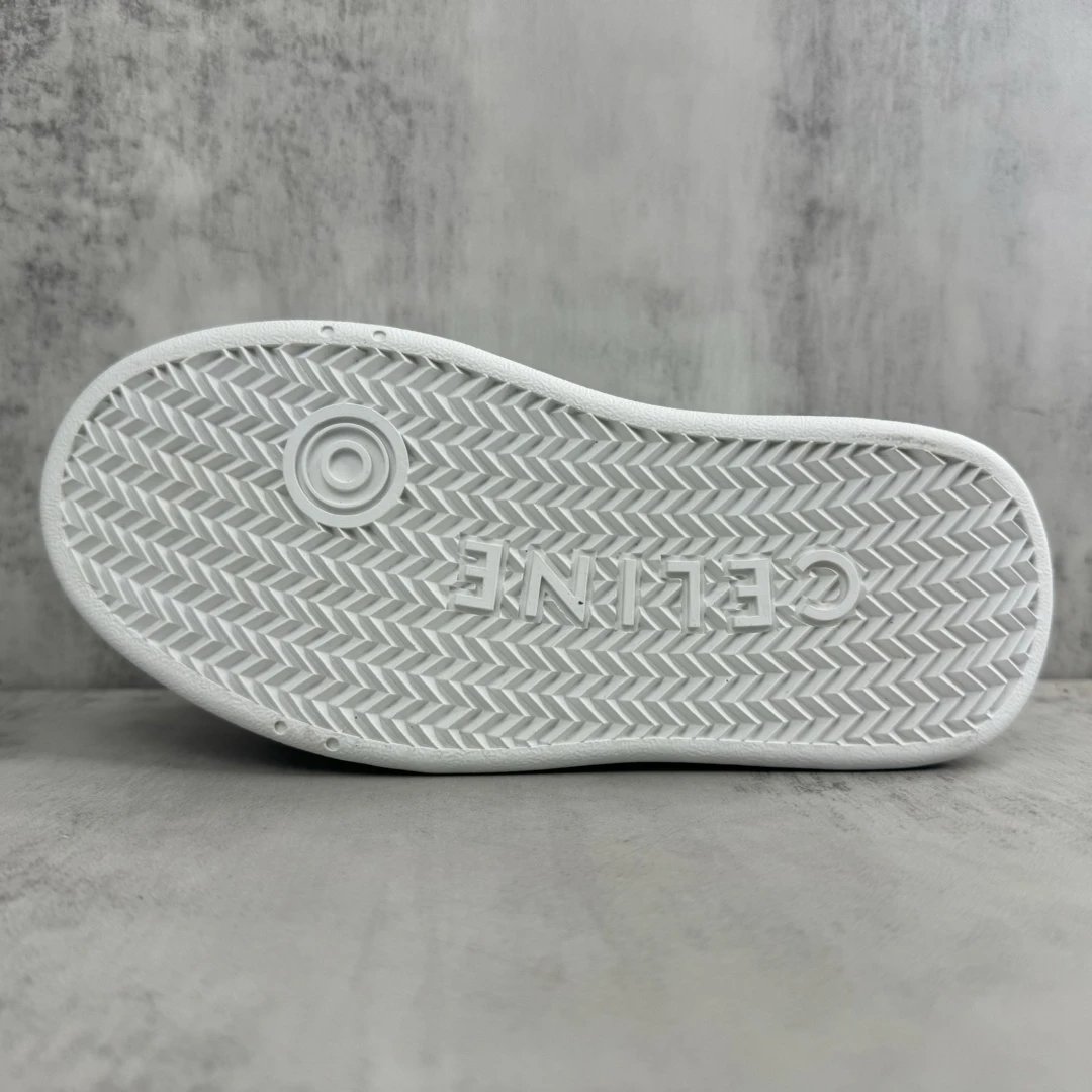 Platform Leather Sneakers Breathable High Top Ivory White - Gallery Image 8 - Detailed View