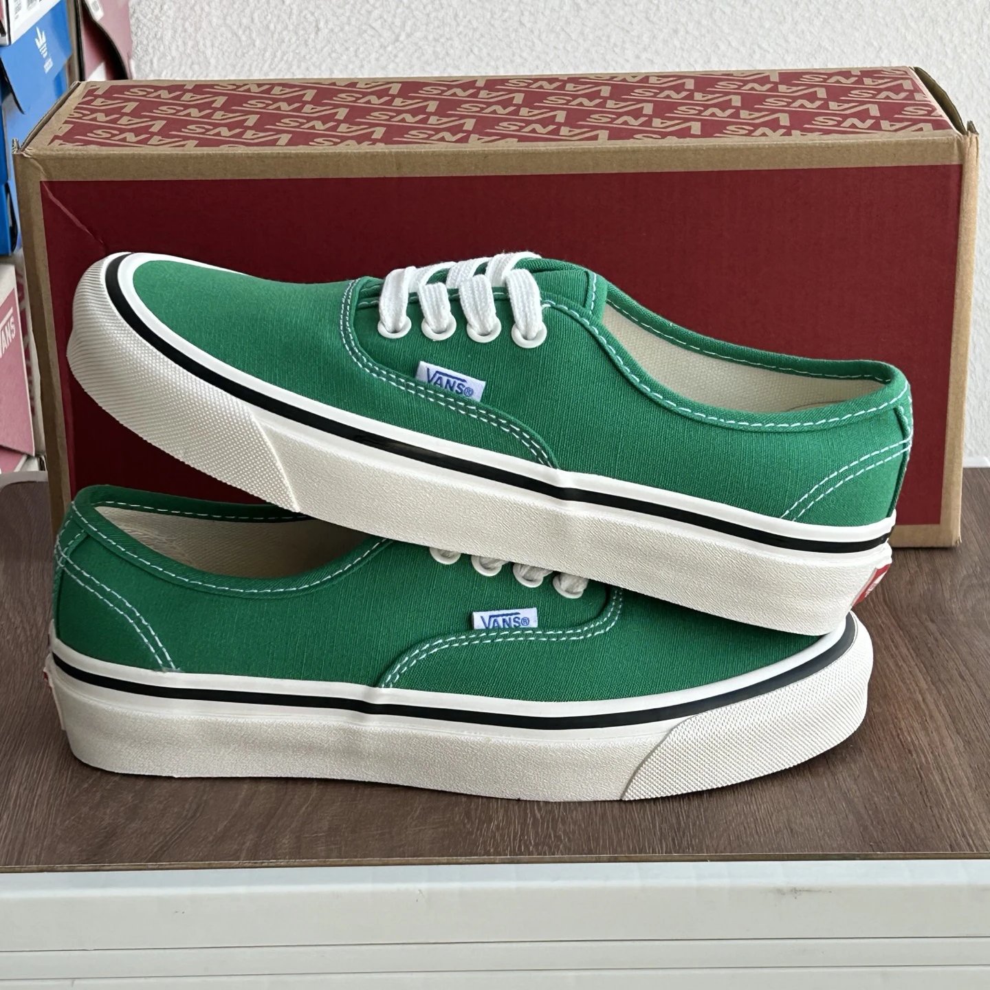 Low Top Canvas Skate Shoes Mist Green - Gallery Image 3 - Detailed View