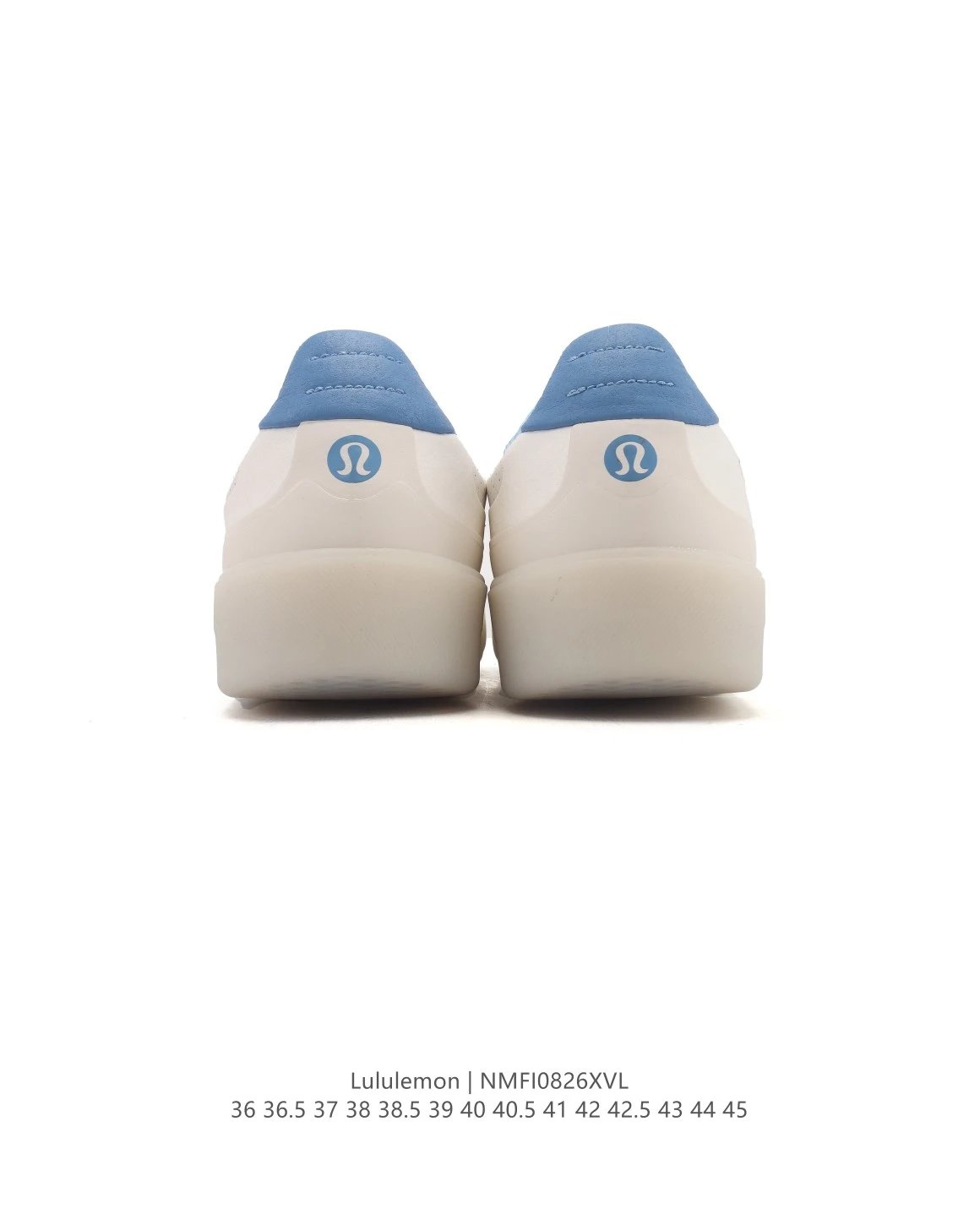 Lululemon Cityverse Low Sneakers White Blue - Gallery Image 6 - Detailed View