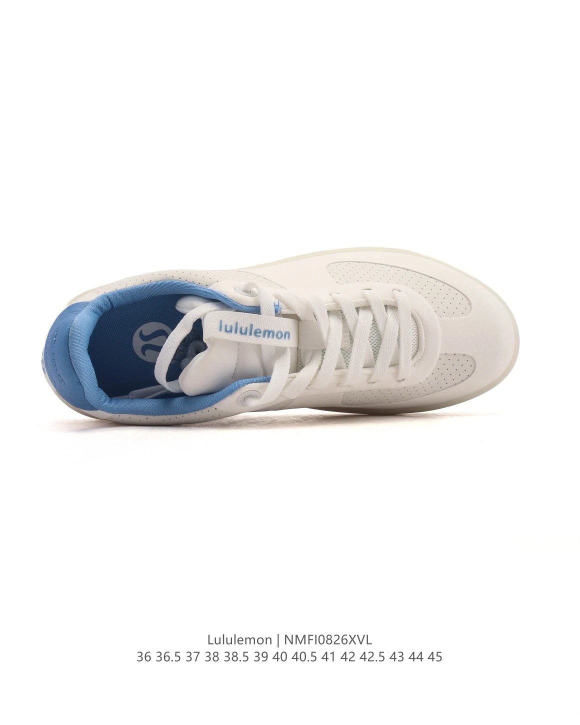 Lululemon Cityverse Low Sneakers White Blue - Gallery Image 5 - Detailed View