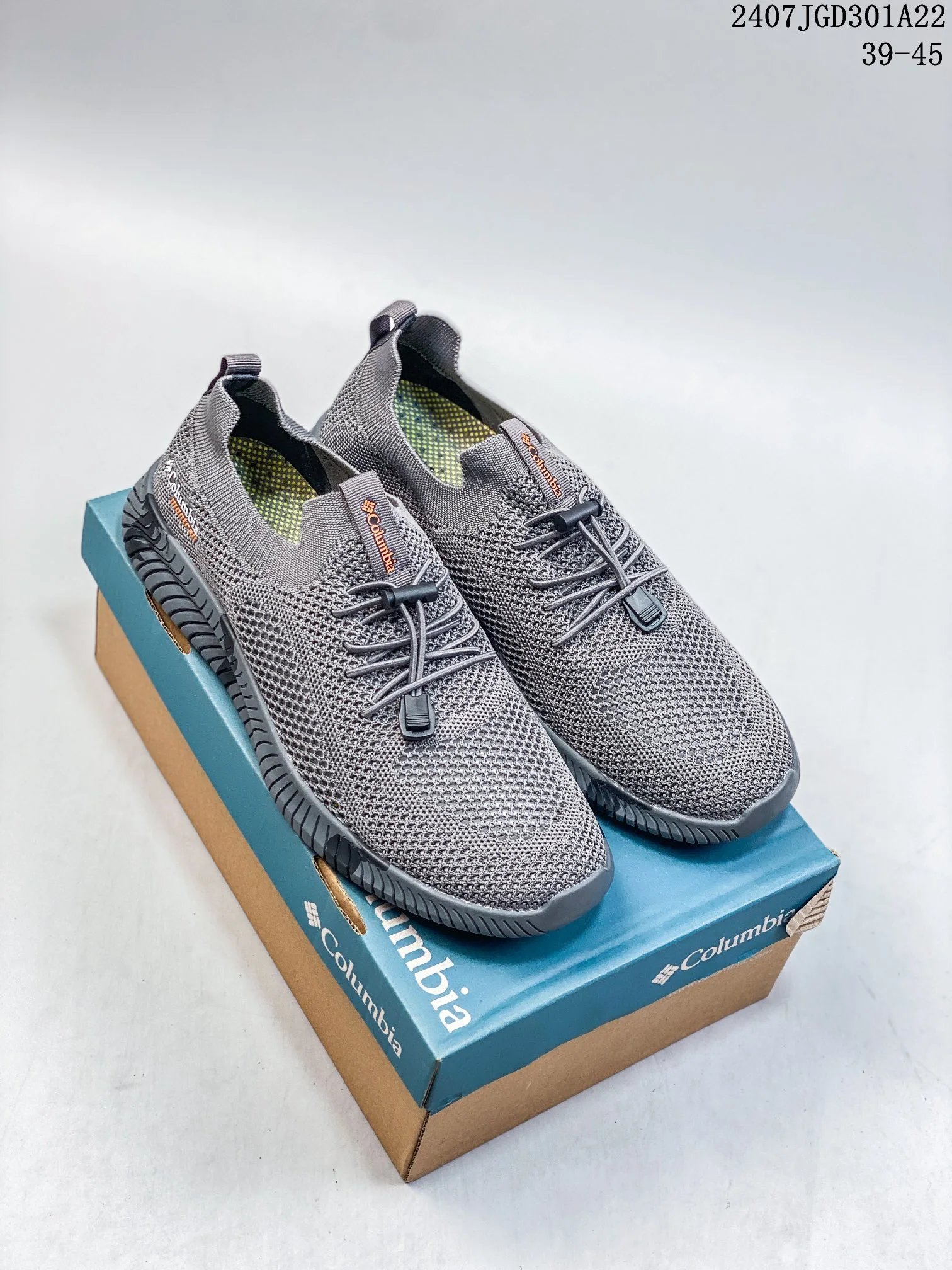 Summer Mesh Hiking Sneakers Charcoal Grey - Gallery Image 6 - Detailed View