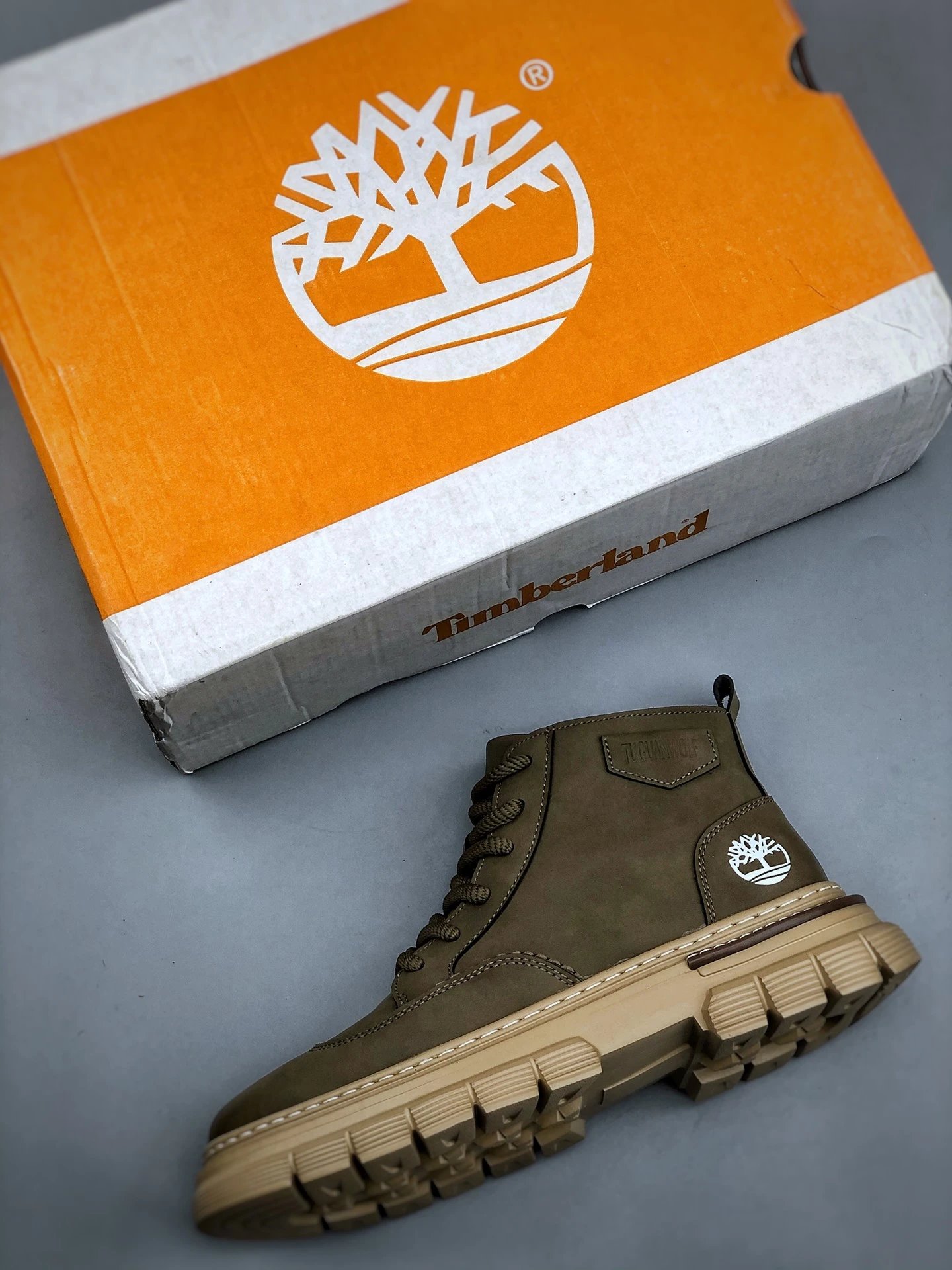 Premium Winter Work Boots Sandstone - Gallery Image 3 - Detailed View