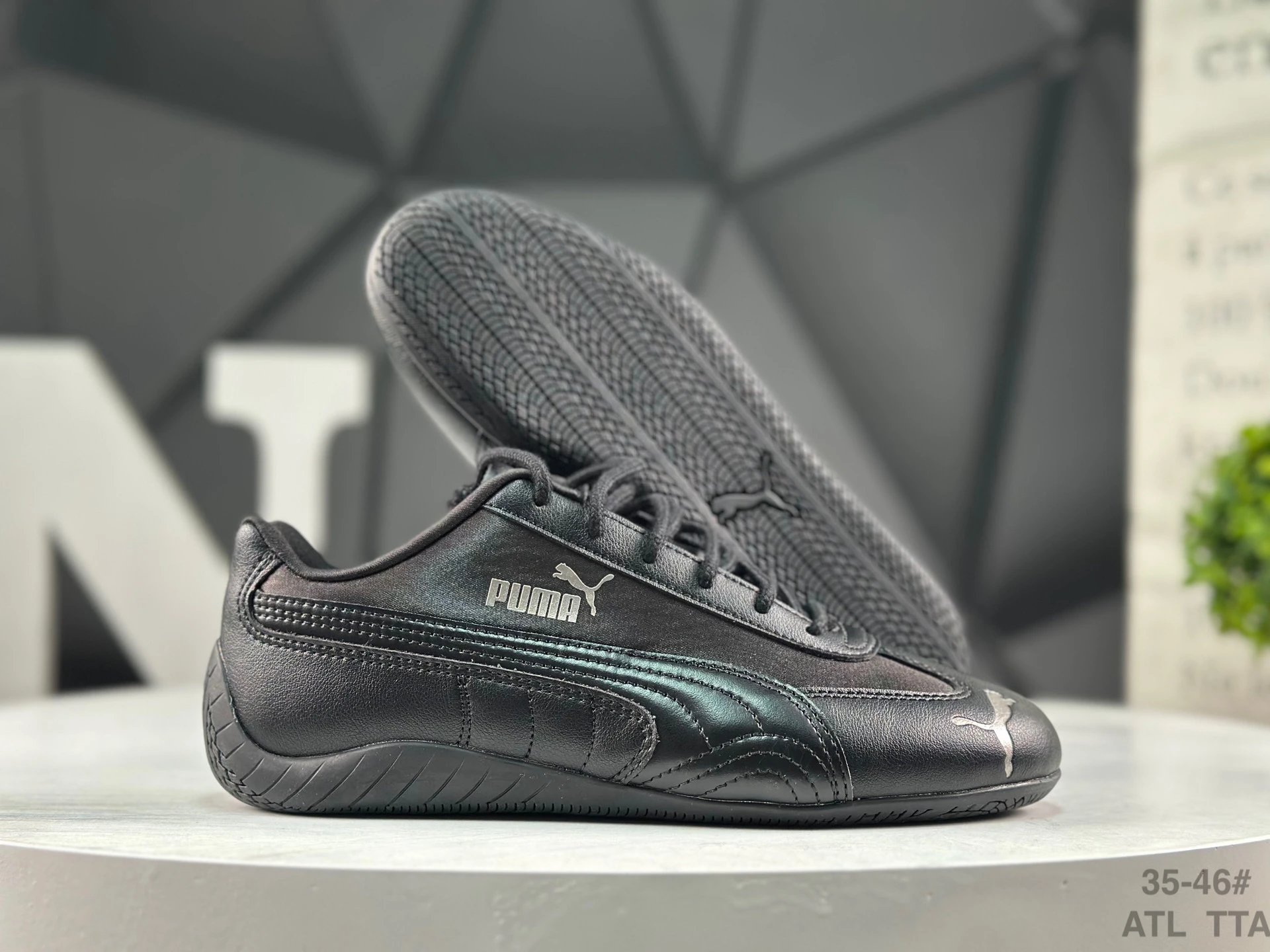 Puma Speed OG Sneakers Black - Gallery Image 5 - Detailed View
