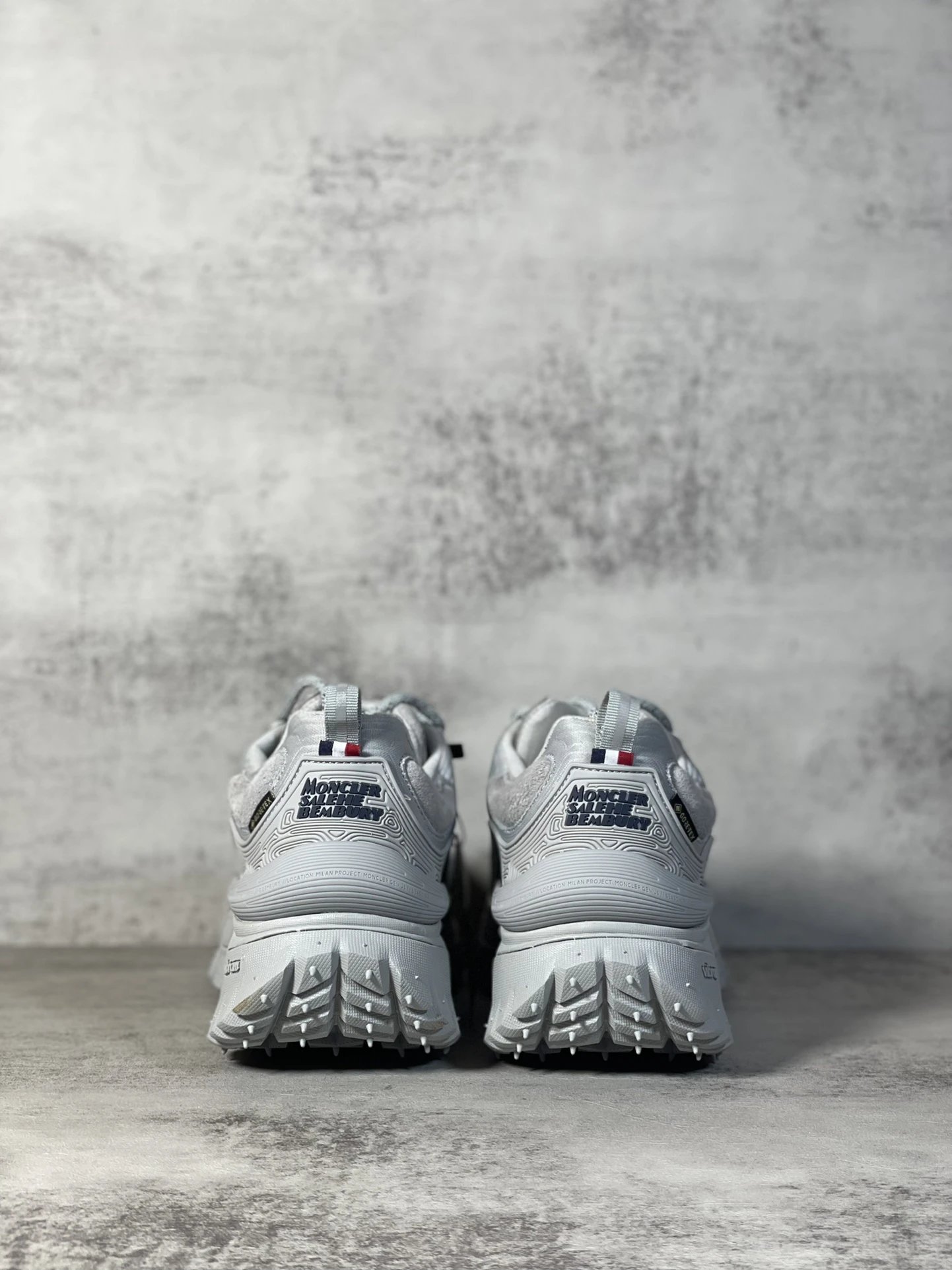 Moncler Trailgrip GTX Hiking Shoes Grey - Gallery Image 6 - Detailed View