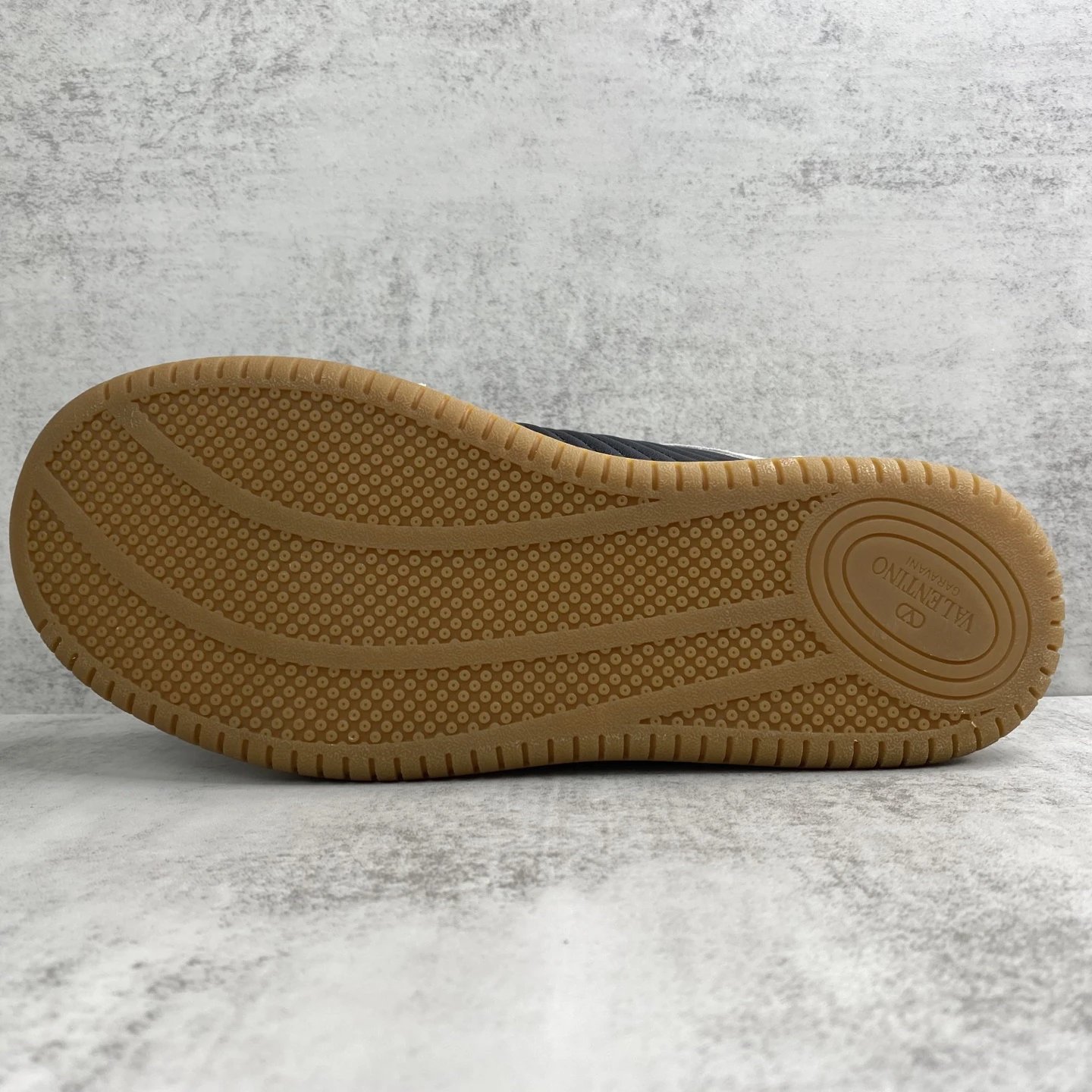 Joie de Jouer Suede Leather Sneakers Ivory Black - Gallery Image 8 - Detailed View