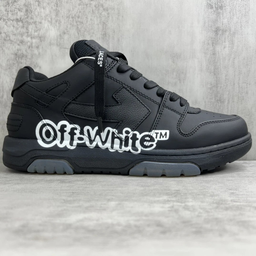 Luxury Leather Low Top Sneakers for Couples Black - Gallery Image 6 - Detailed View