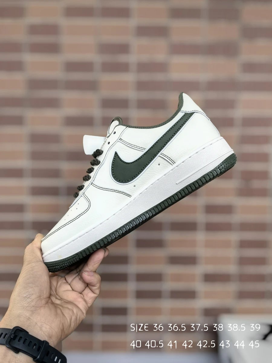 Rope Series Leather Air Force 1 Low Ivory Black - Gallery Image 4 - Detailed View