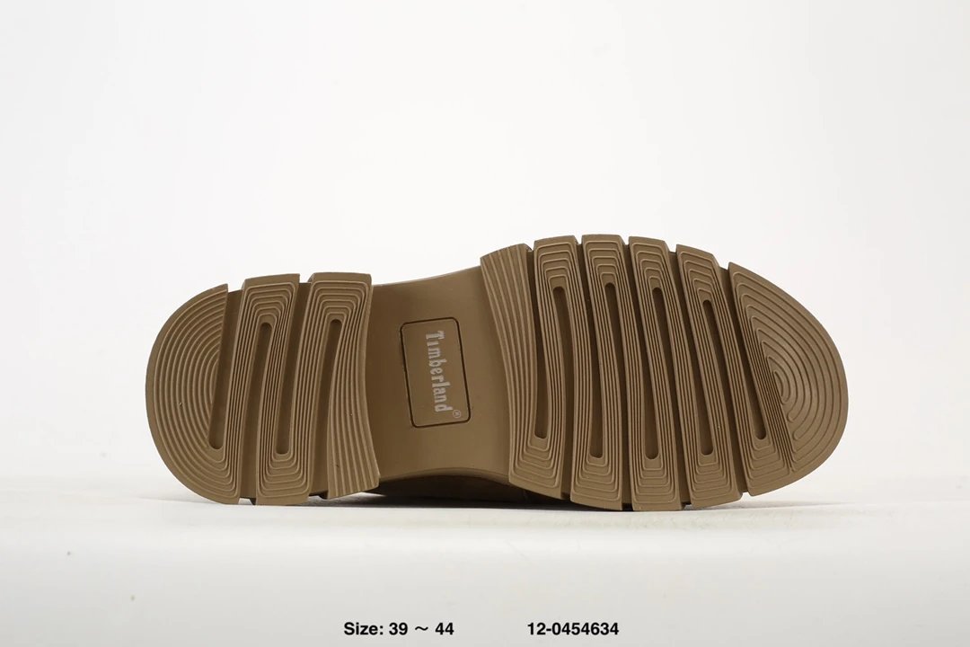 Suede Chunky Sole Shoes Sand - Gallery Image 6 - Detailed View