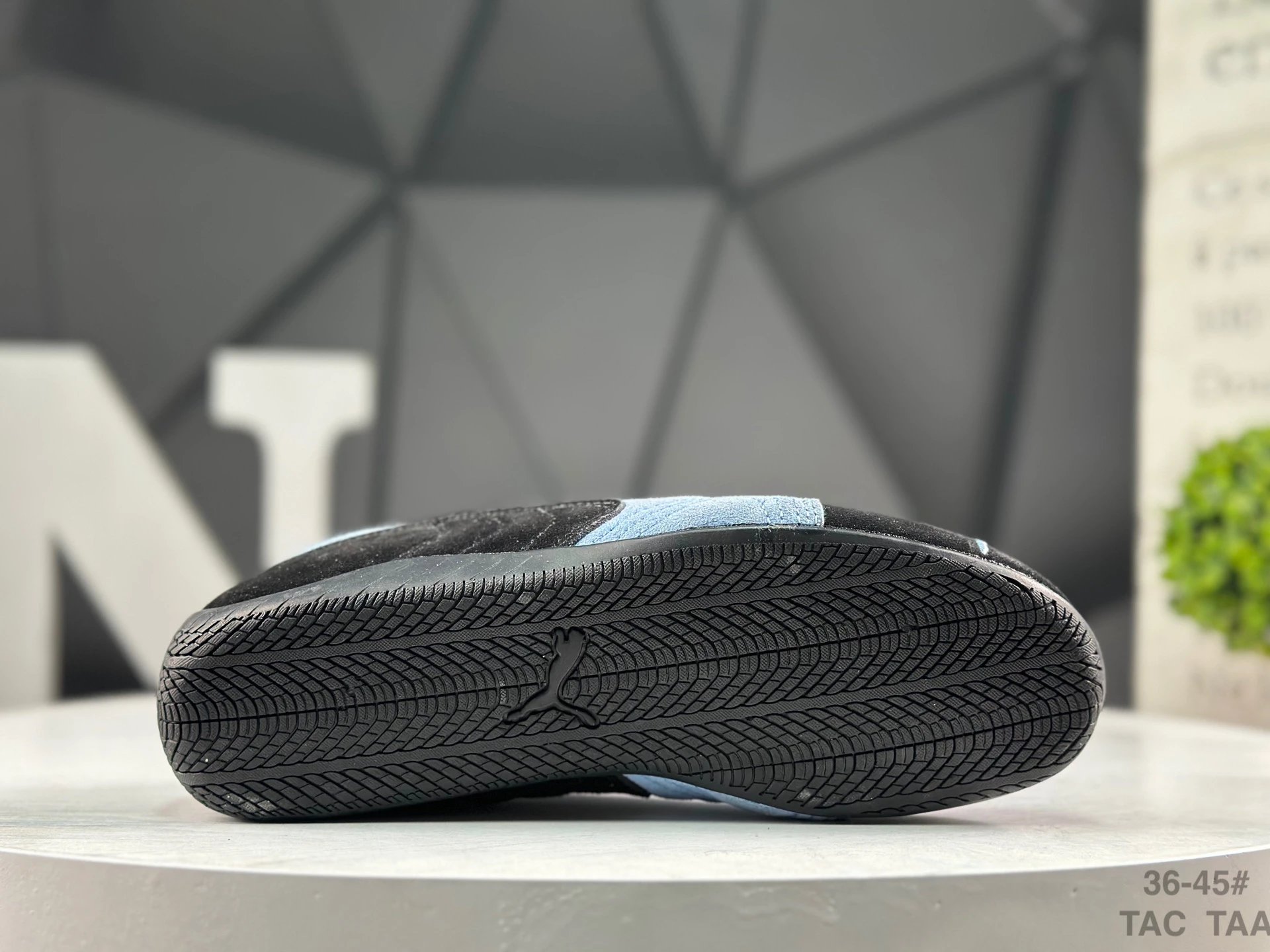 Puma Speed OG Sneakers Black Blue  - Gallery Image 7 - Detailed View