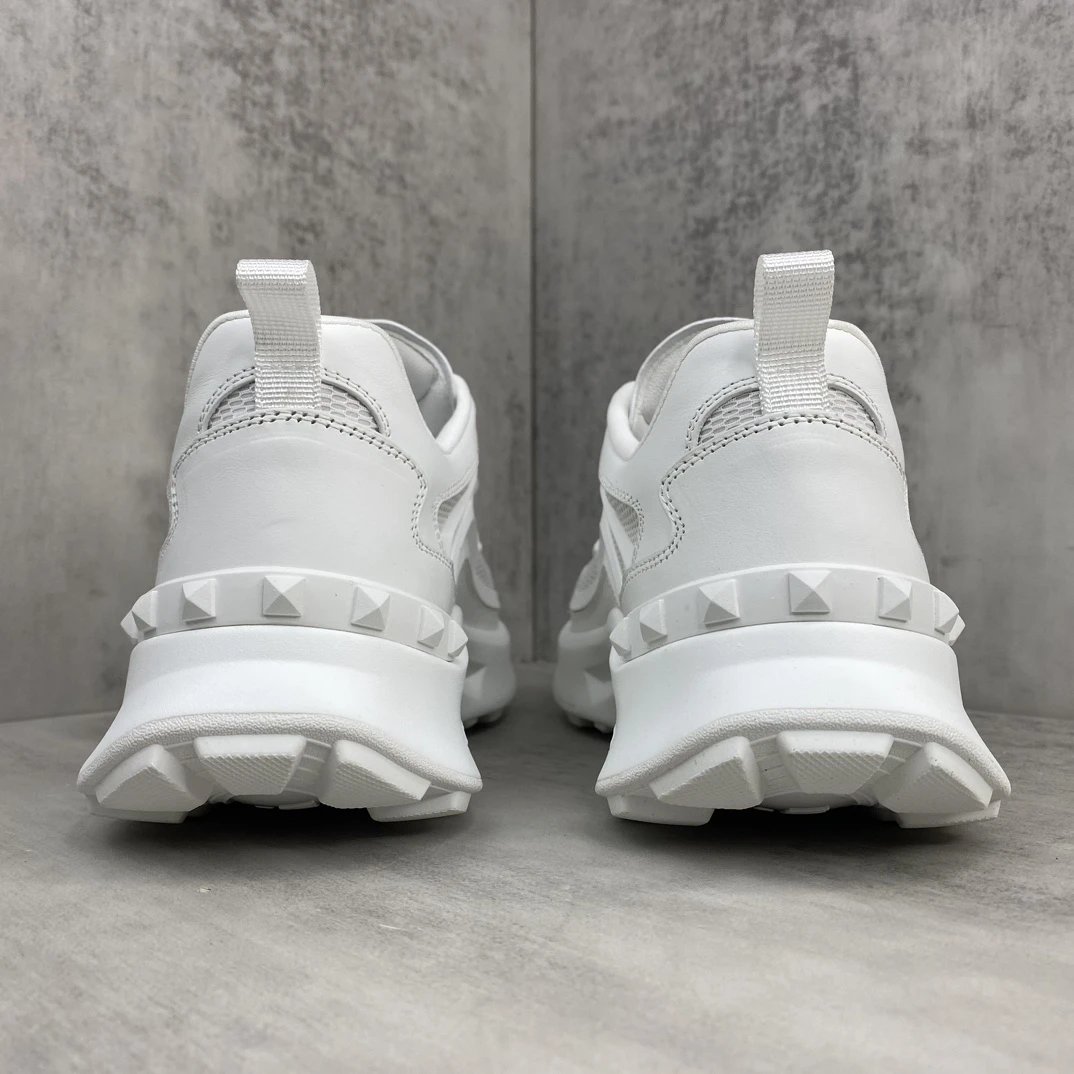 Chunky Mesh Sneakers True Act Arctic White - Gallery Image 5 - Detailed View