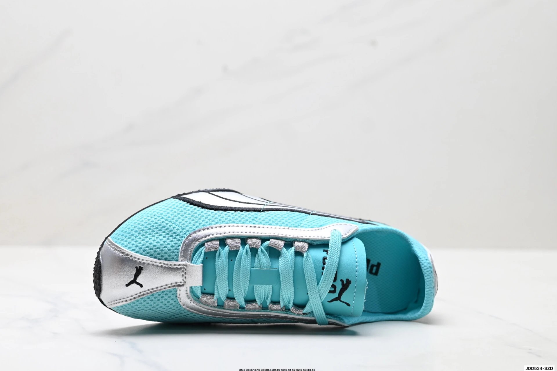 Puma H-Street Sneakers Aqua Blue - Gallery Image 2 - Detailed View