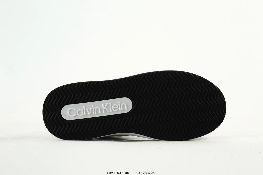 Low Top Leather Sneakers Thick Sole Casual Men’s Shoes Ivory - Gallery Image 6 - Detailed View