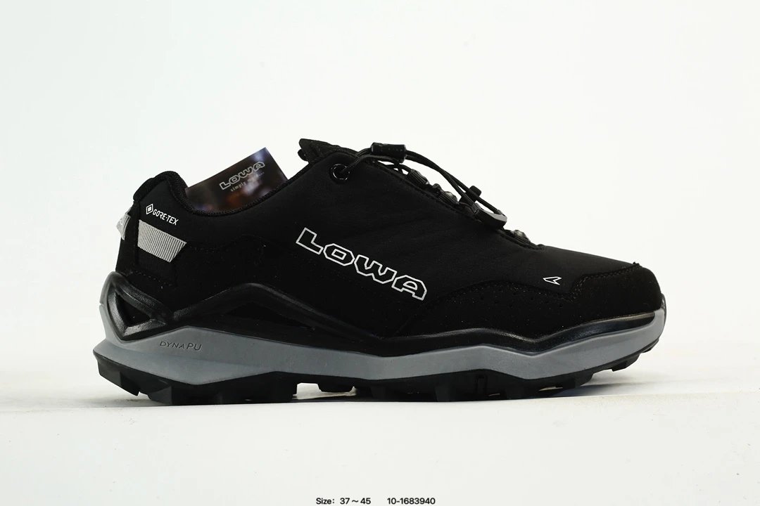 GTX Waterproof Hiking Sneakers Onyx Black - Gallery Image 1 - Detailed View