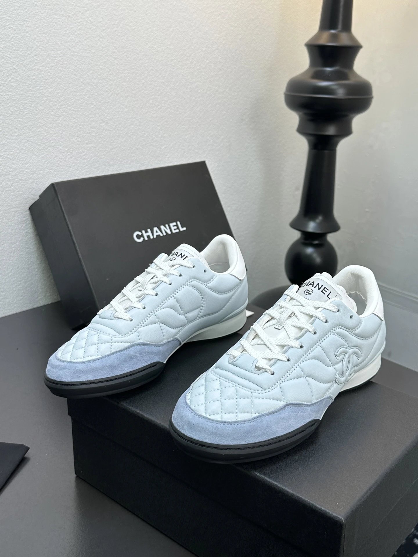 Chanel Quilted Sneakers Multicolor - Gallery Image 7 - Detailed View