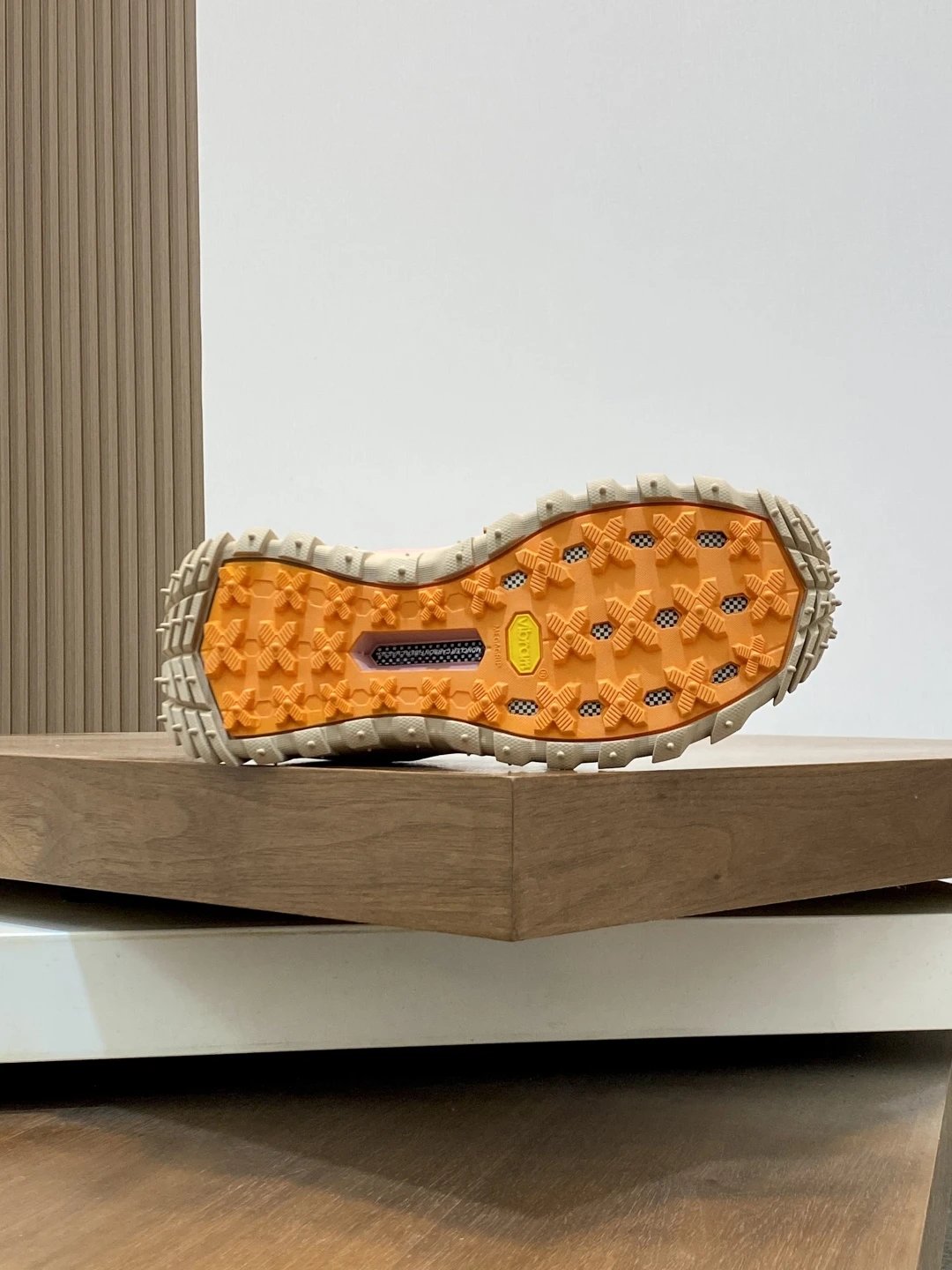 Moncler Trailgrip Amoeba Salehe Bembury Sneakers Brown - Gallery Image 9 - Detailed View